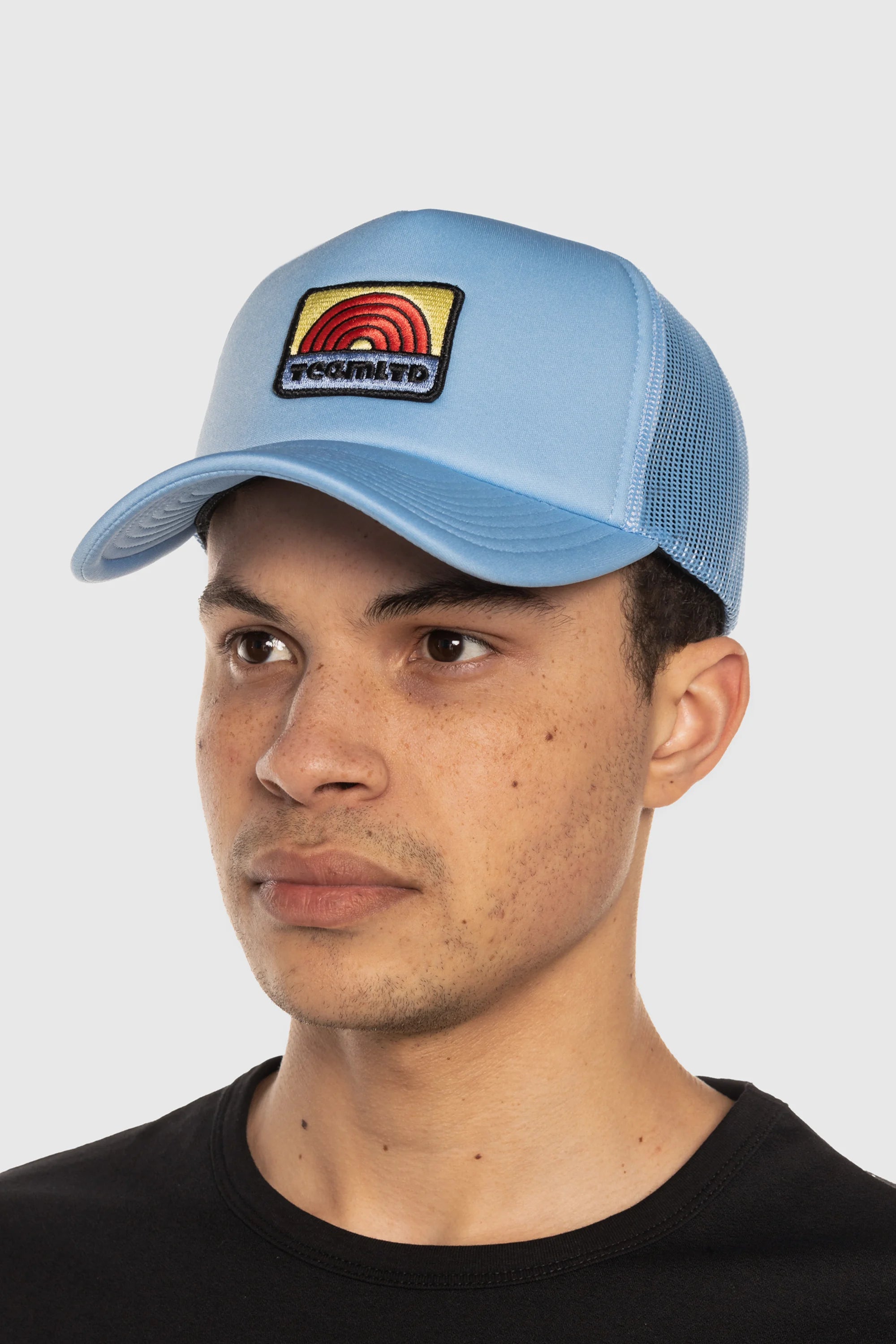 Premium Foam Trucker Hat - Classic Blue for Men & Women - Perfect for Outdoor Activities, Sports, and Casual Wear