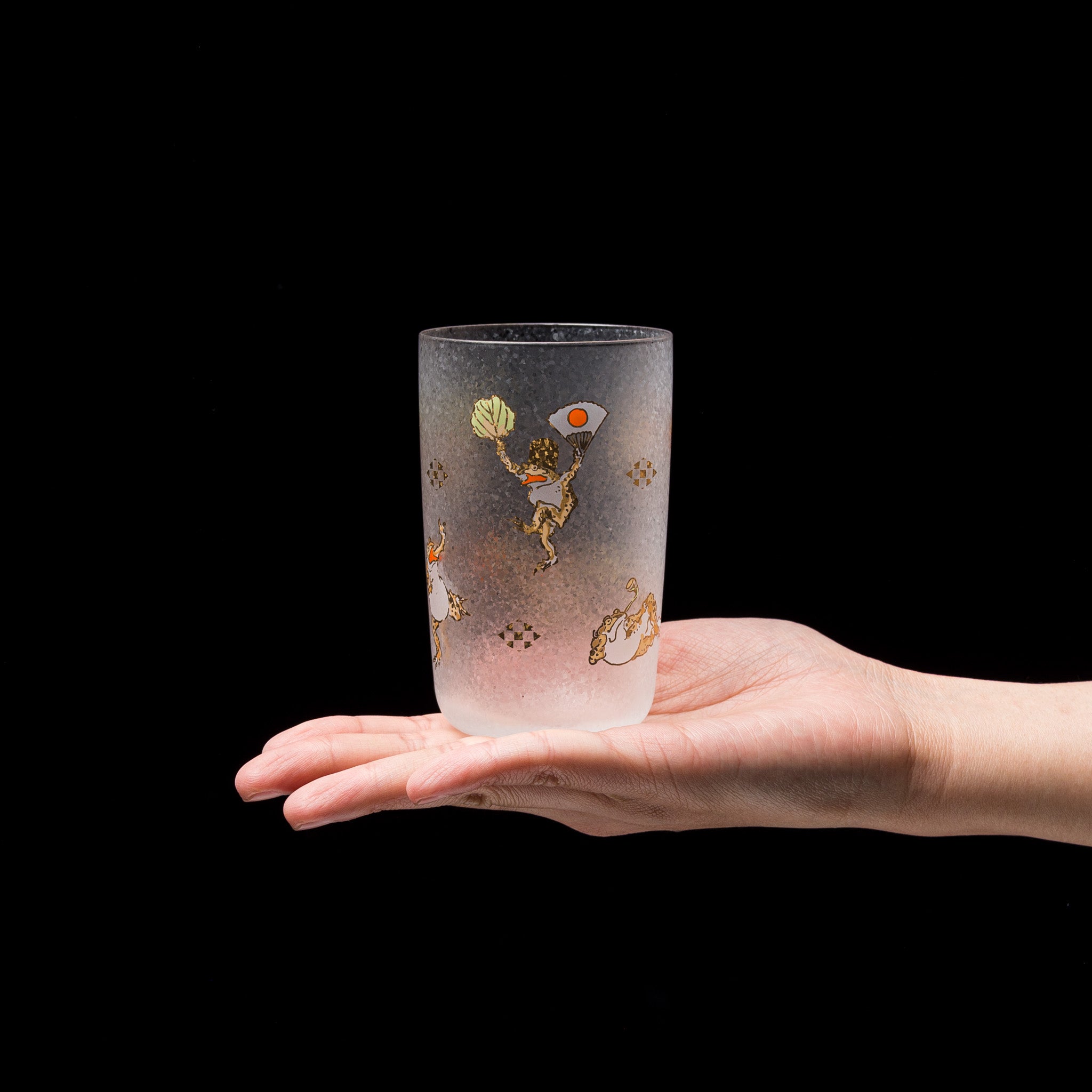 Lucky Animals Craft Beer Glass Set with Gift Box - Frog Design for Home Bar, Parties & Gifts | Unique Handmade Drinking Glass for Beer Lovers & Collectors