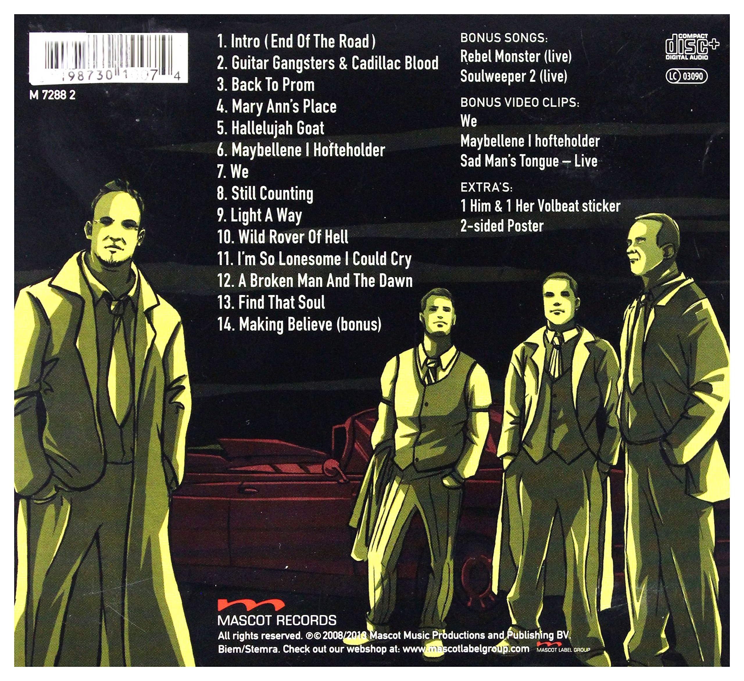 Guitar Gangsters & Cadillac Blood - Premium Rock Music Album | Perfect for Road Trips & Rock Parties