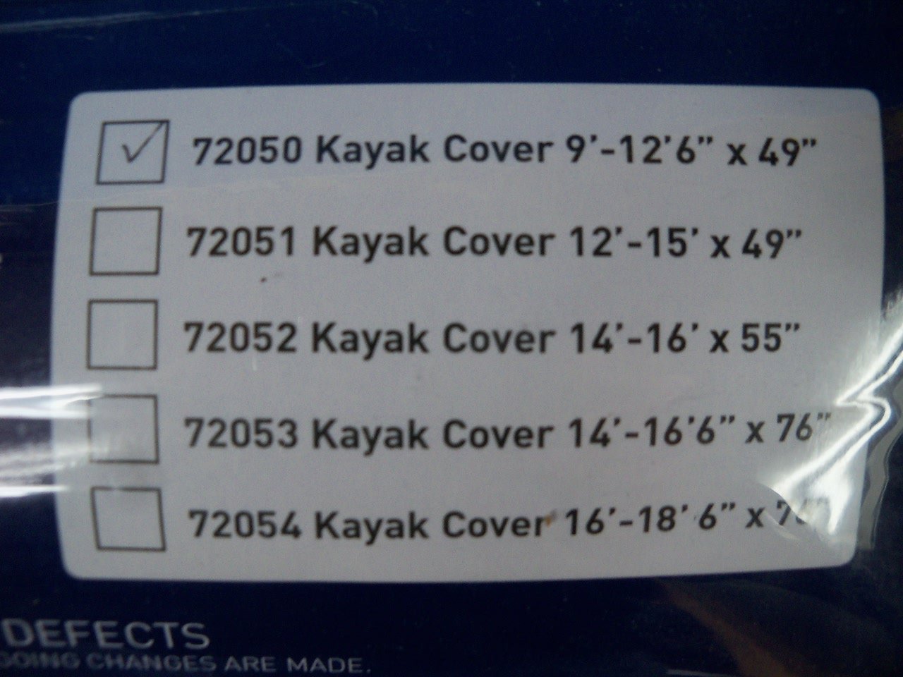 **Hobie Kayak Cover 9'-12' (72050) - Durable Waterproof Protection for Kayaks - Perfect for Outdoor Storage & Travel**
