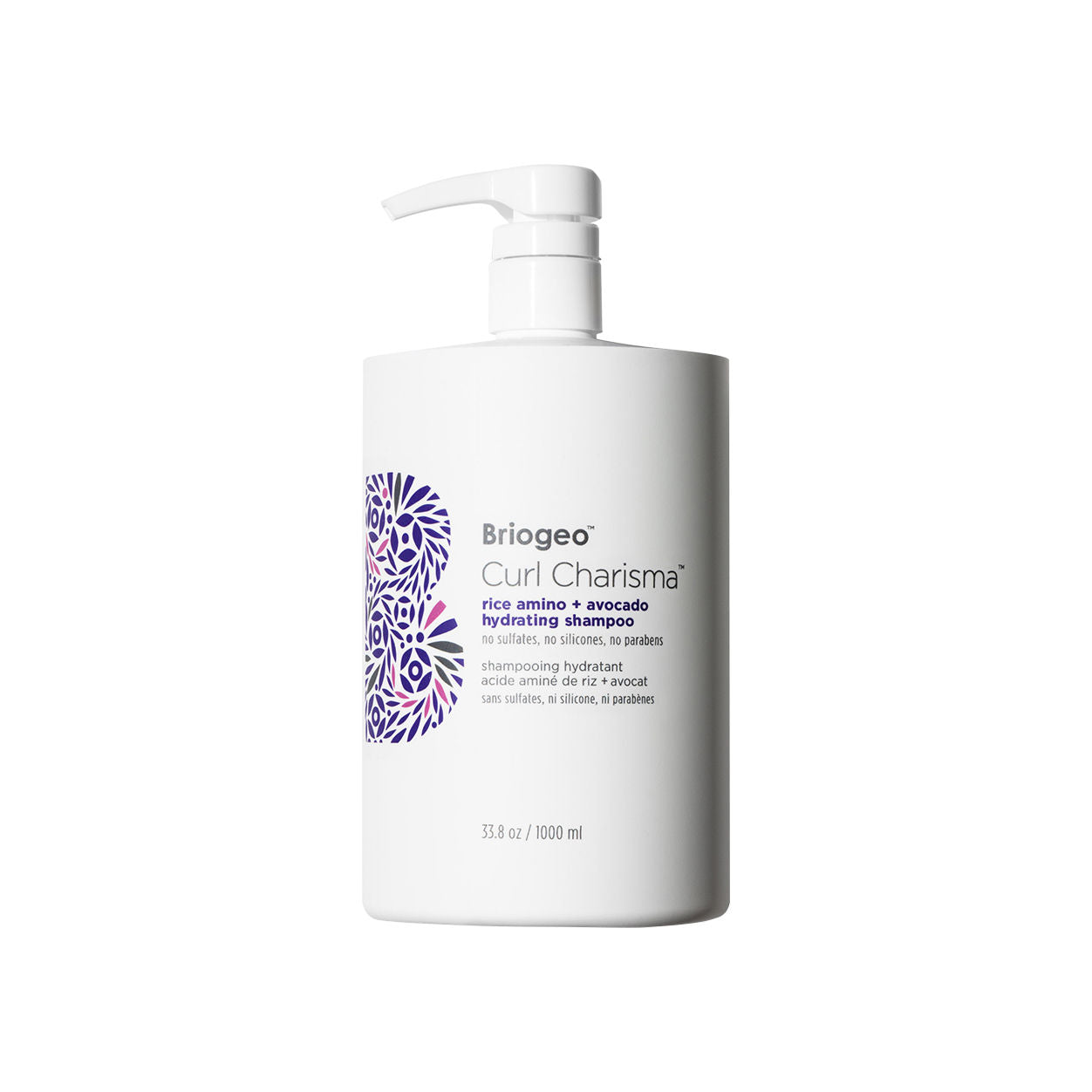 Curl Charisma Rice Amino & Avocado Hydrating Shampoo for Curly Hair - Moisturizing & Nourishing Hair Care for Dry, Frizzy Hair | Perfect for Daily Use & Salon-Quality Results
