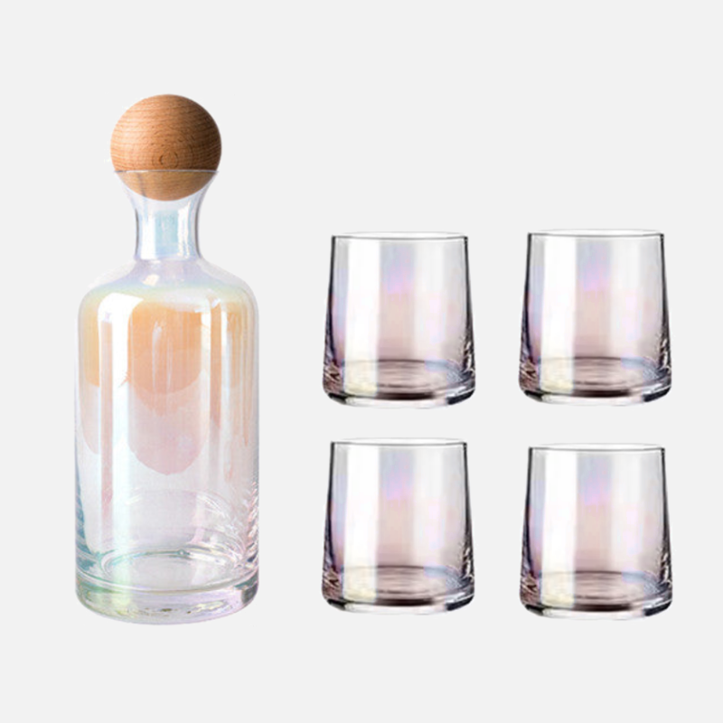 Premium Crystal Drinkware Set - Elegant Glassware for Wine, Cocktails & Water - Perfect for Parties, Weddings & Home Entertaining