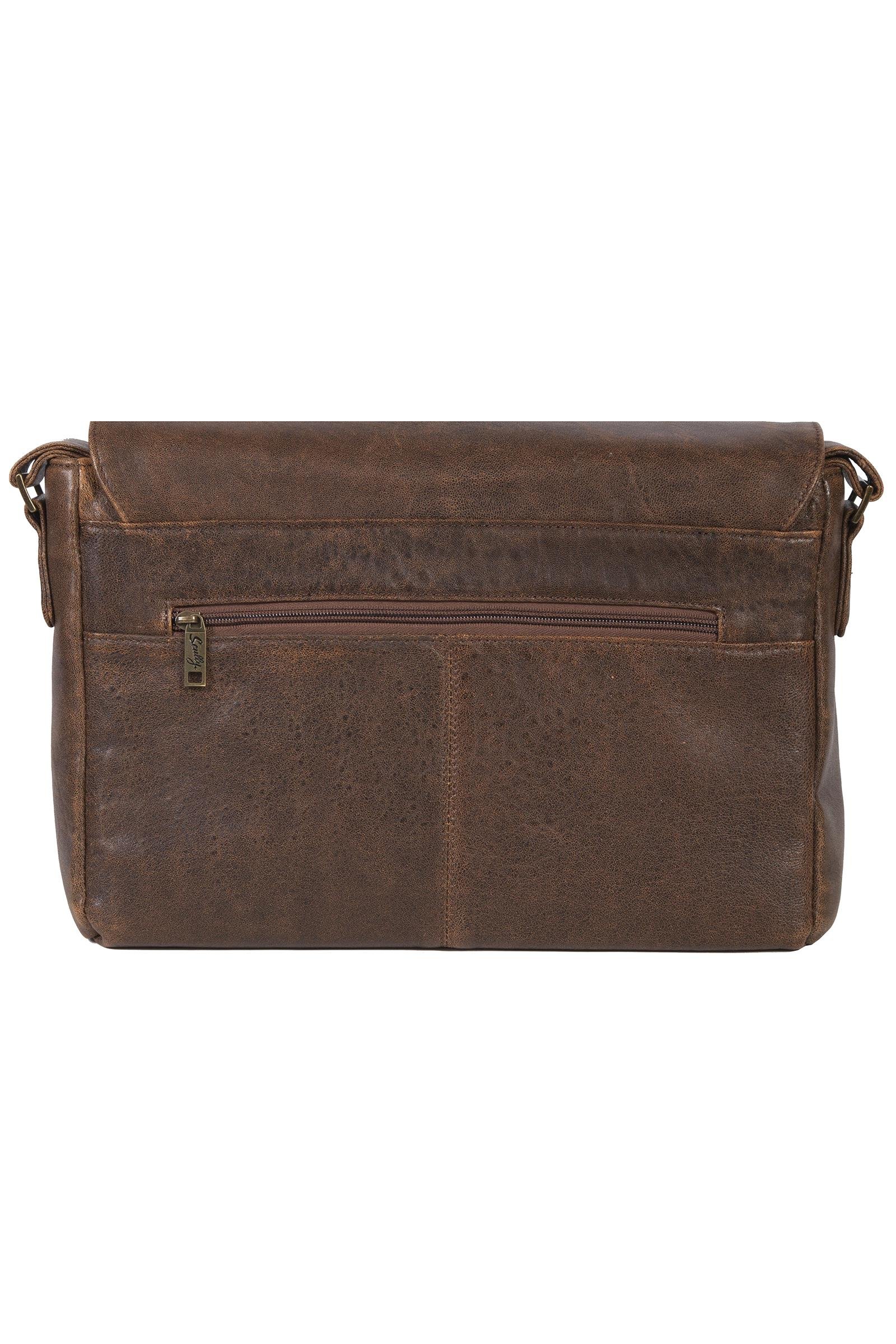 Premium Leather Messenger Bag for Men & Women - Stylish & Durable Crossbody Shoulder Bag for Work, Travel & Daily Use
