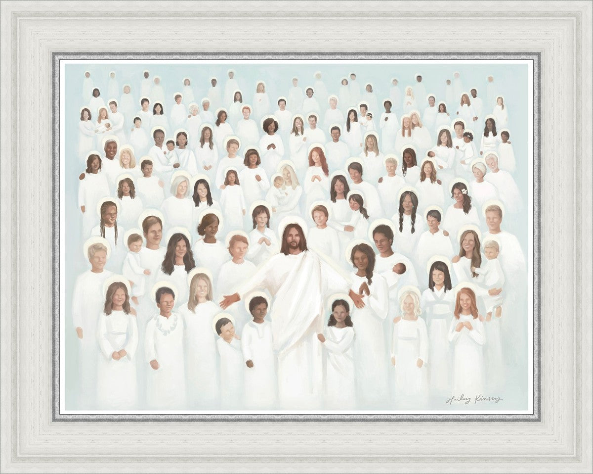 Body Of Christ By Hailey Kinsey - Inspirational Christian Wall Art for Home & Church Decor - Perfect for Living Room, Bedroom & Prayer Space