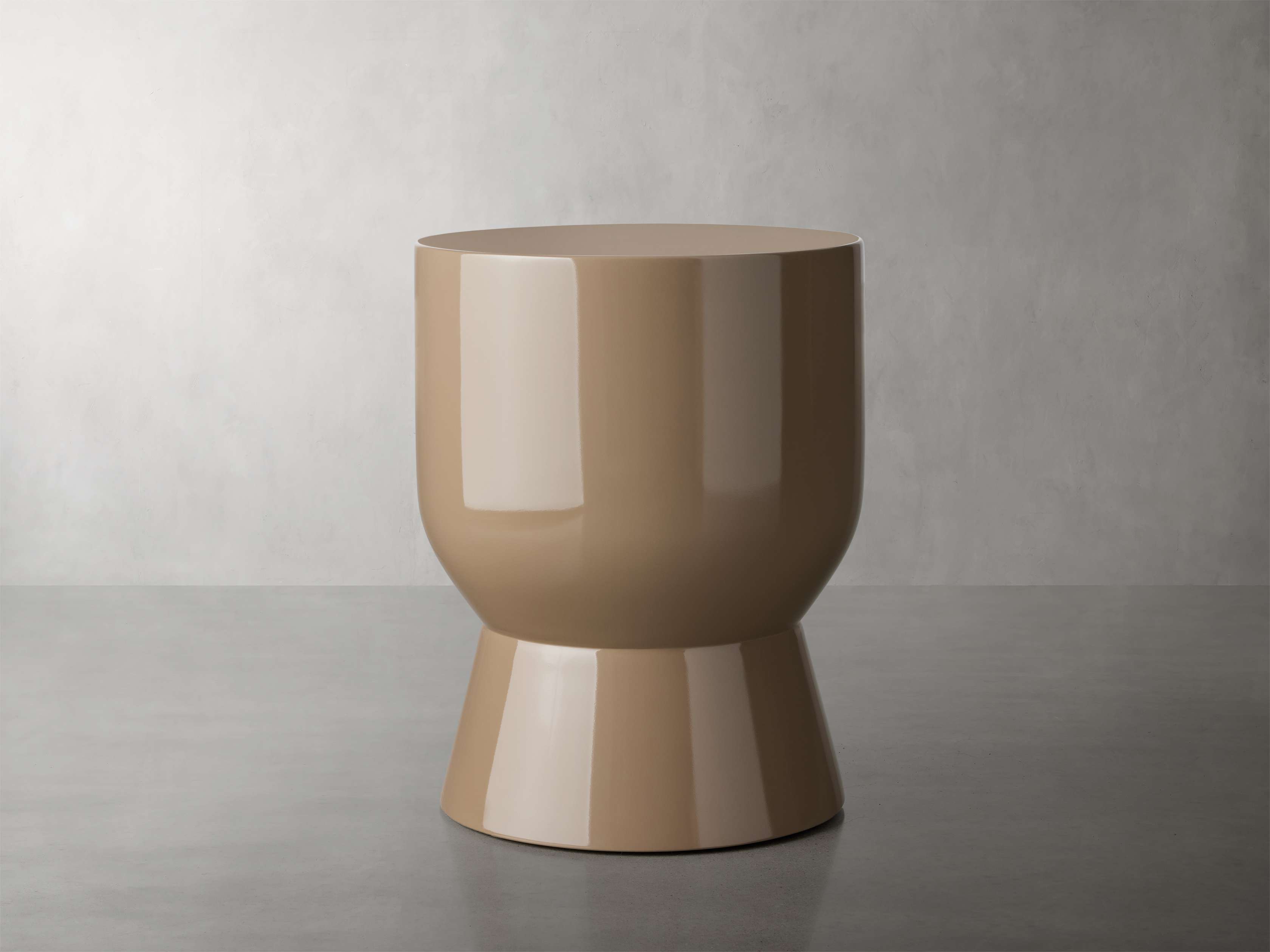 Bridgers Lacquer Stool - Modern Wooden Bar Stool with High Gloss Finish - Perfect for Kitchen Island, Dining Room & Home Bar Decor