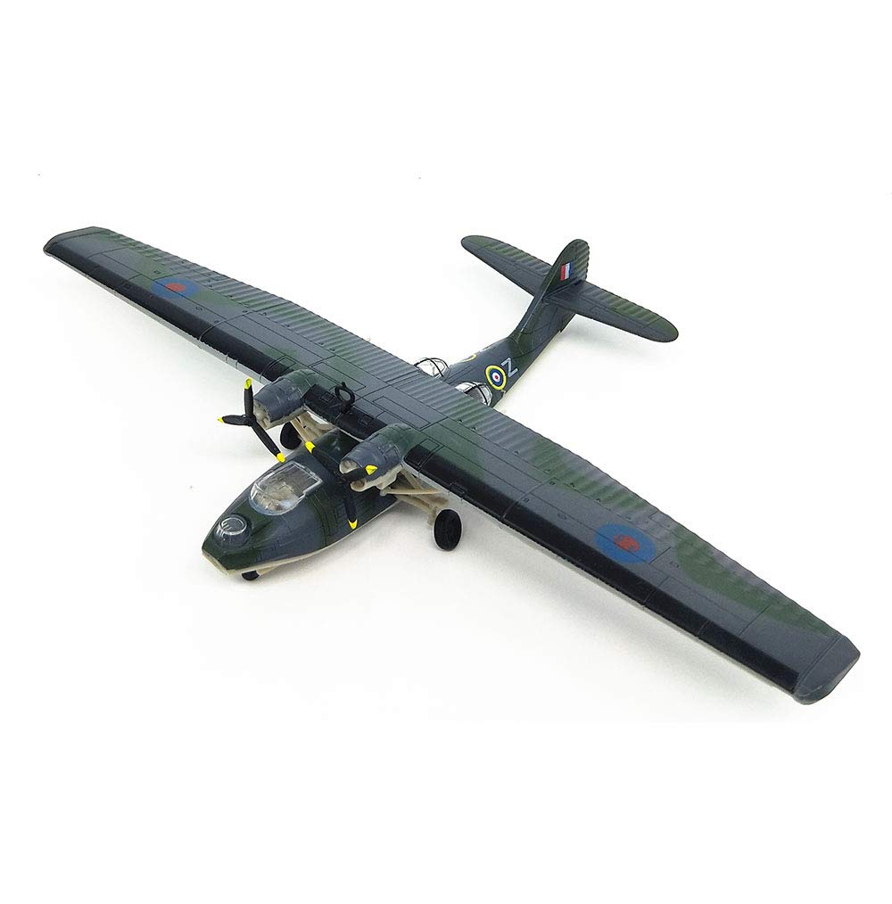 1/144 WWII PBY Catalina Fighter Model - Military Collectible Gift for Adults - Display & Hobby Use