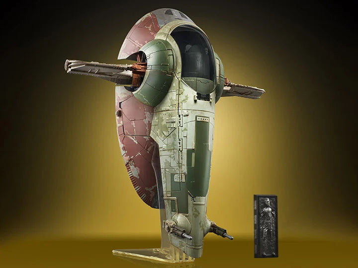 Star Wars The Vintage Collection Boba Fett's Slave 1 Spaceship - Empire Strikes Back Edition - Premium 3.75-Inch Scale Vehicle for Collectors & Display - Perfect for Star Wars Fans & Sci-Fi Decor