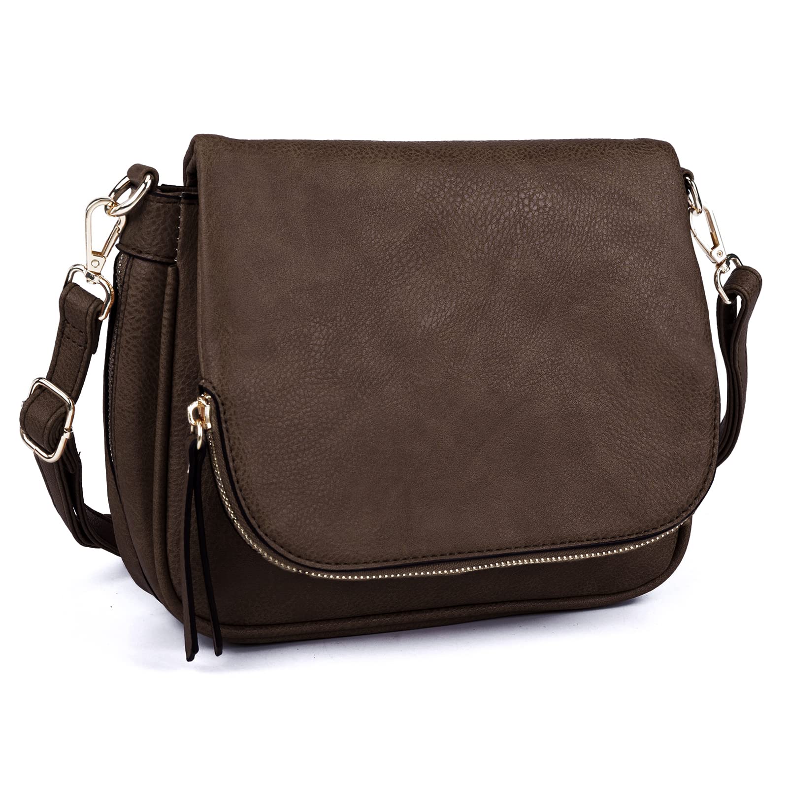 Stylish PU Leather Crossbody Bag for Women - Small Shoulder Purse with Multiple Pockets | Perfect for Daily Use, Travel & Shopping