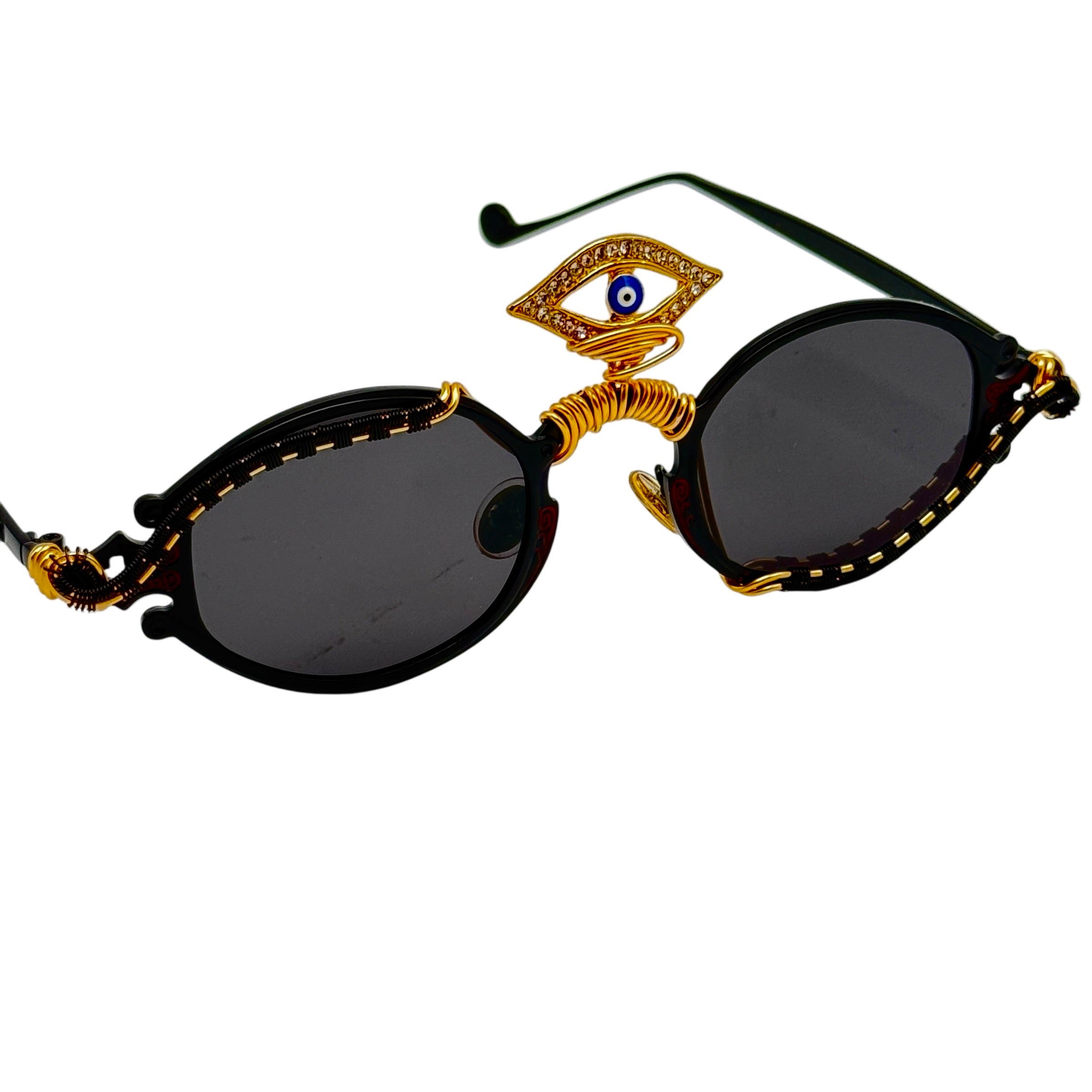 BLACK HALO Third Eye 1 of 1 - Unique Handmade Jewelry for Women | Perfect for Boho Fashion, Festivals & Spiritual Healing