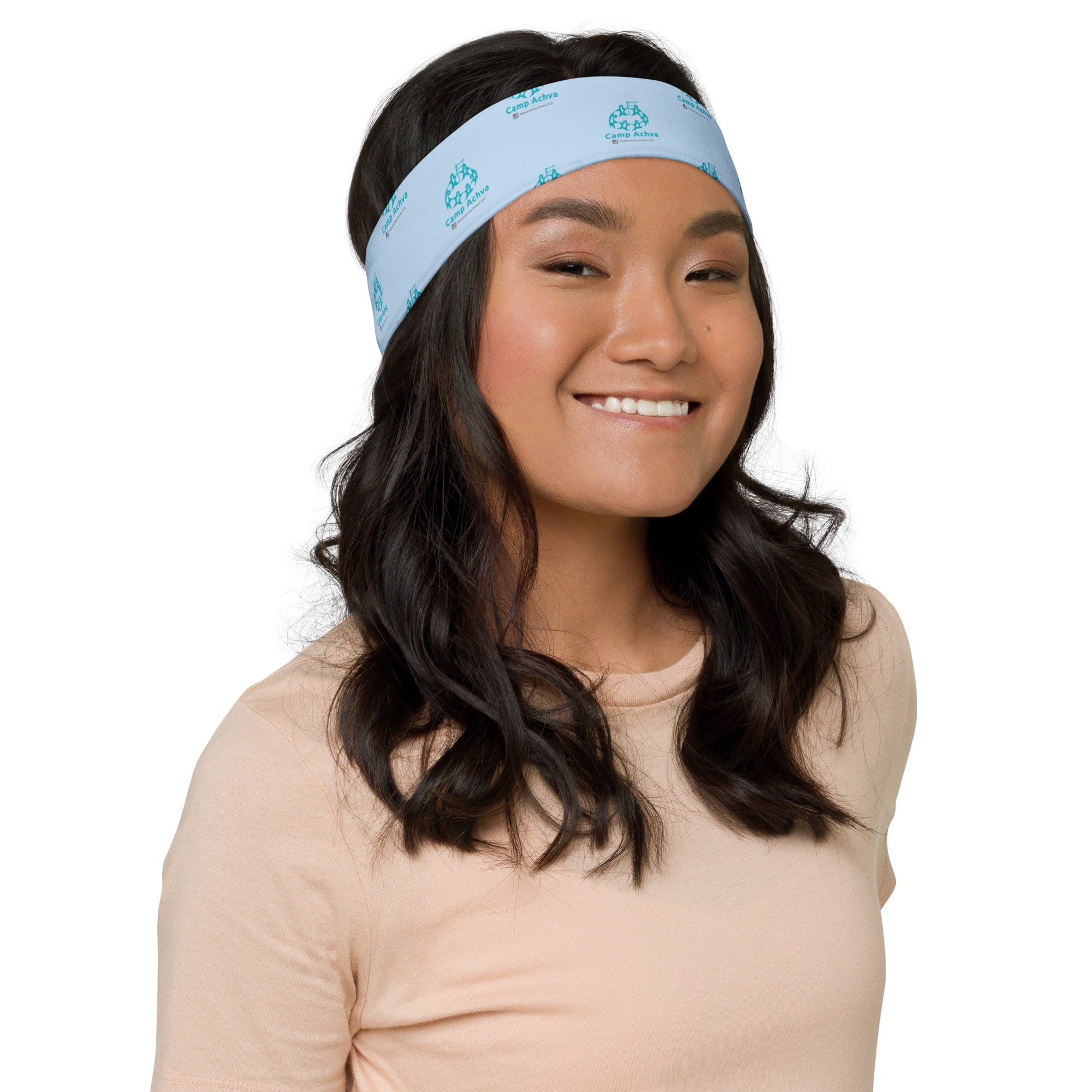 Camp Achva All Over Print Headband - Stylish & Comfortable Hair Accessories for Women - Perfect for Yoga, Running, Workouts & Everyday Wear