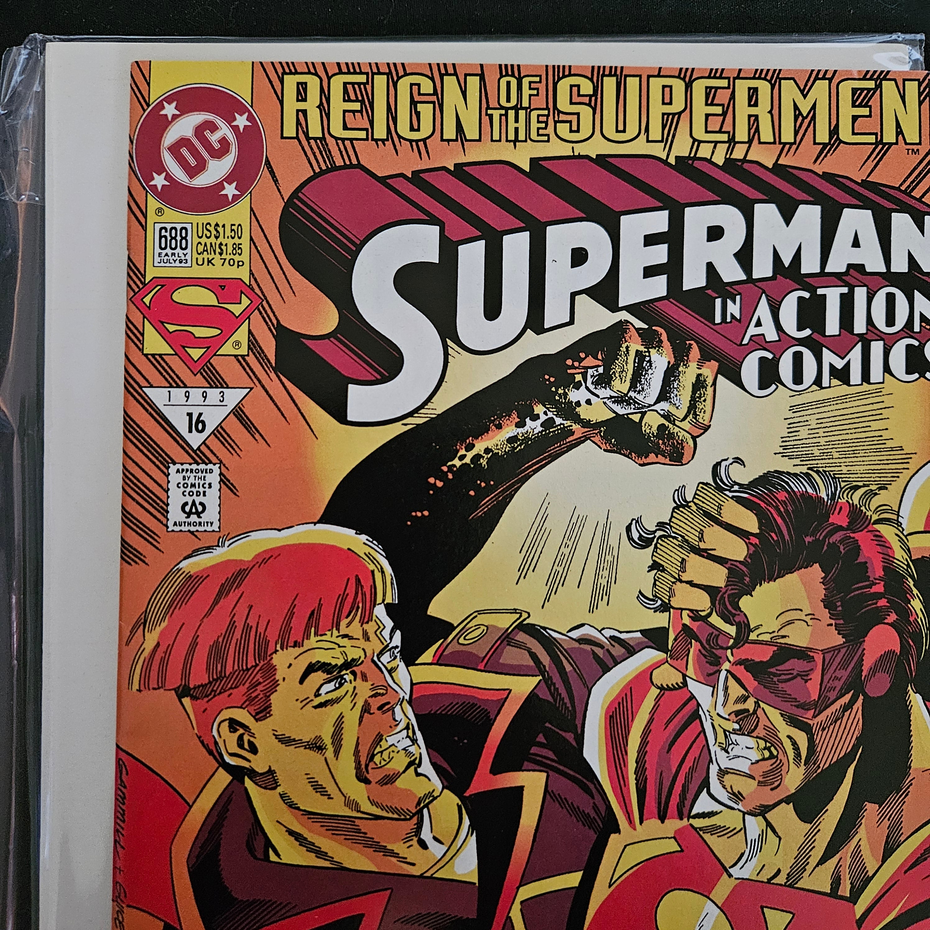 DC Comics Superman #688 (Sept 2003) - Strange Attractors Storyline | Near Mint Condition | Collectible Comic Book for DC Fans & Comic Collectors | Perfect for Display, Gifts & Investment