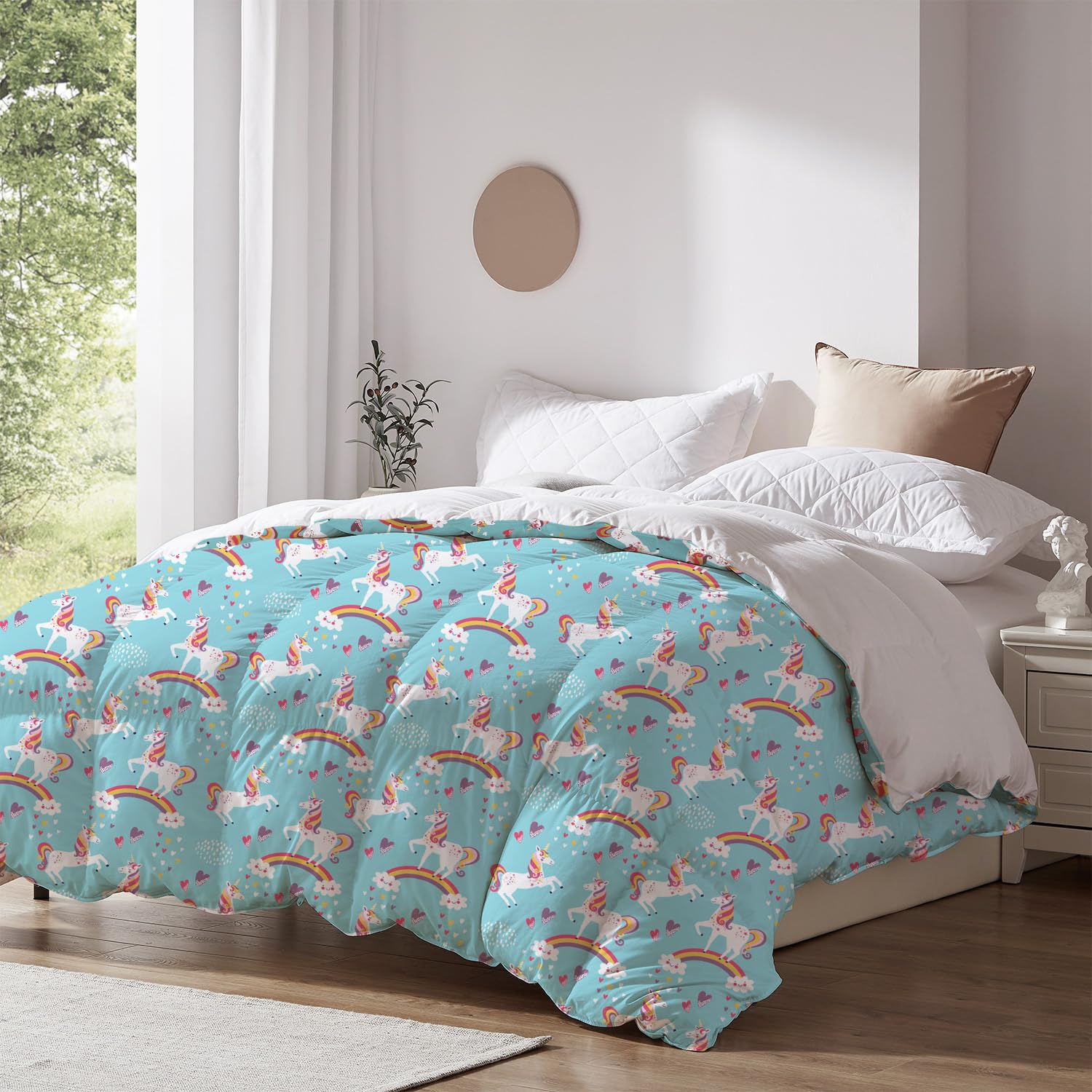 Soft Unicorn Blanket for Kids - Breathable & Cozy 47.3