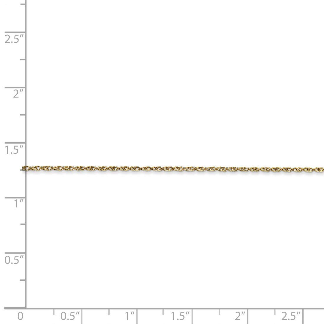 10K Yellow Gold Cable Rope Thin Pendant Chain Necklace for Women - Dainty & Elegant Jewelry Gift for Birthday, Anniversary & Valentine's Day