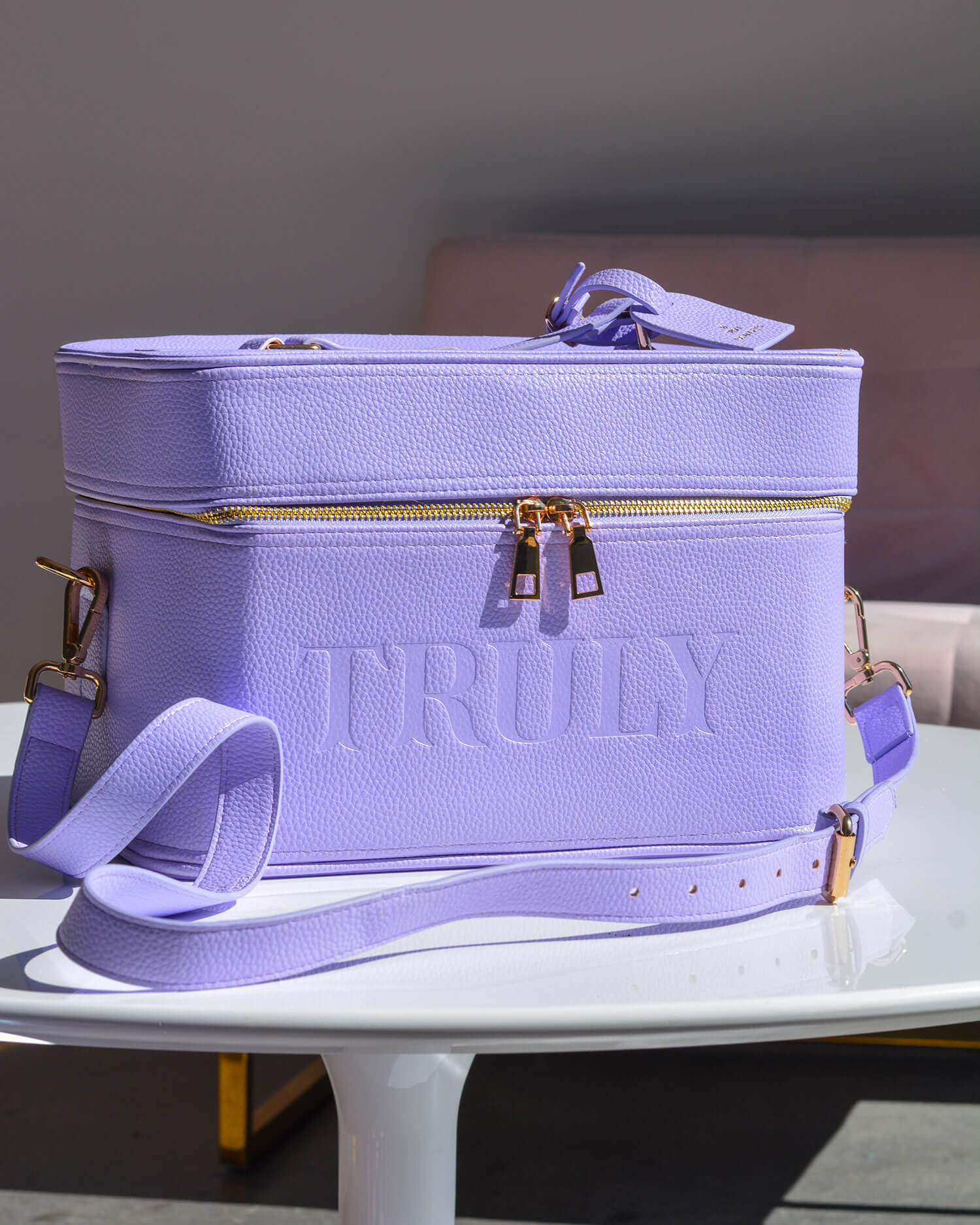 Amalfi Luxury Travel Trunk - Premium Vintage Style Luggage for Women & Men - Perfect for Airplane Carry-On, Weekend Getaways & Business Trips