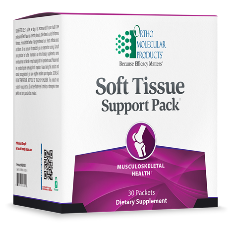 Orthomolecular Soft Tissue Support Pack - Natural Joint & Muscle Relief Supplement for Active Lifestyles & Sports Recovery