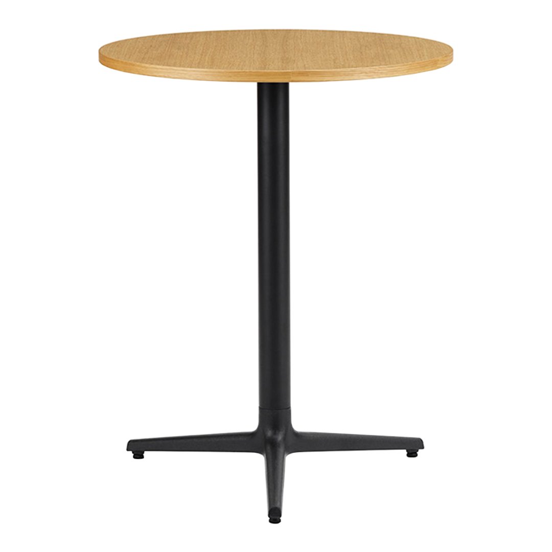 Round Cafe Table with 3 Legs - Modern Bistro Style Indoor/Outdoor Dining Furniture for Patio, Garden, or Coffee Shop
