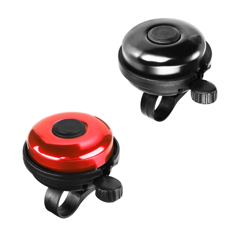 **Accmor Classic Bike Bell - Loud & Clear Aluminum Bicycle Bell for Adults & Kids - Perfect for Commuting, Cycling Safety & Outdoor Adventures**