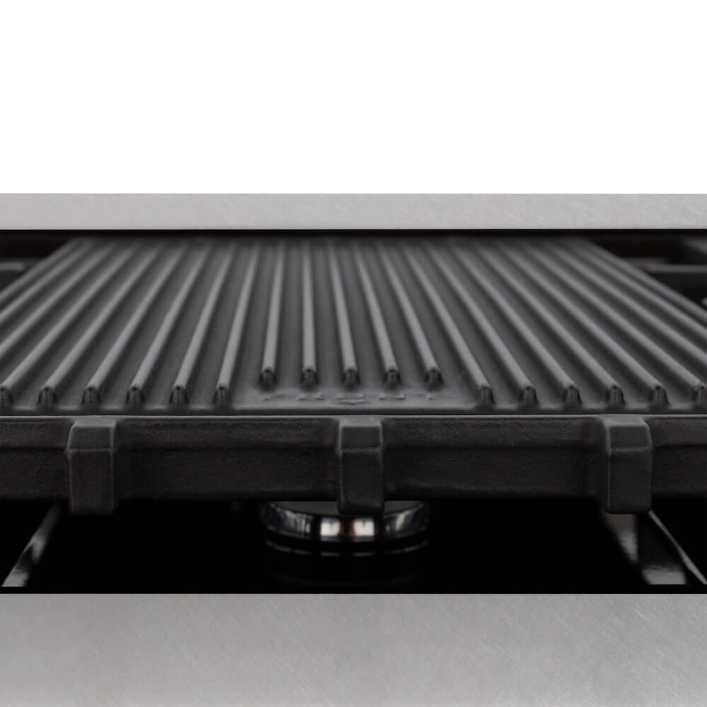 ZLINE Autograph Edition 48-inch 6.0 cu. ft. Dual Fuel Range with 7-Burner Gas Cooktop & 2 Electric Ovens - Satin Stainless Steel, Black Matte Doors & Champagne Bronze Accents (RASZ BLM 48 CB) | Professional Kitchen Appliance for Home Chefs & Cooking Enthusiasts