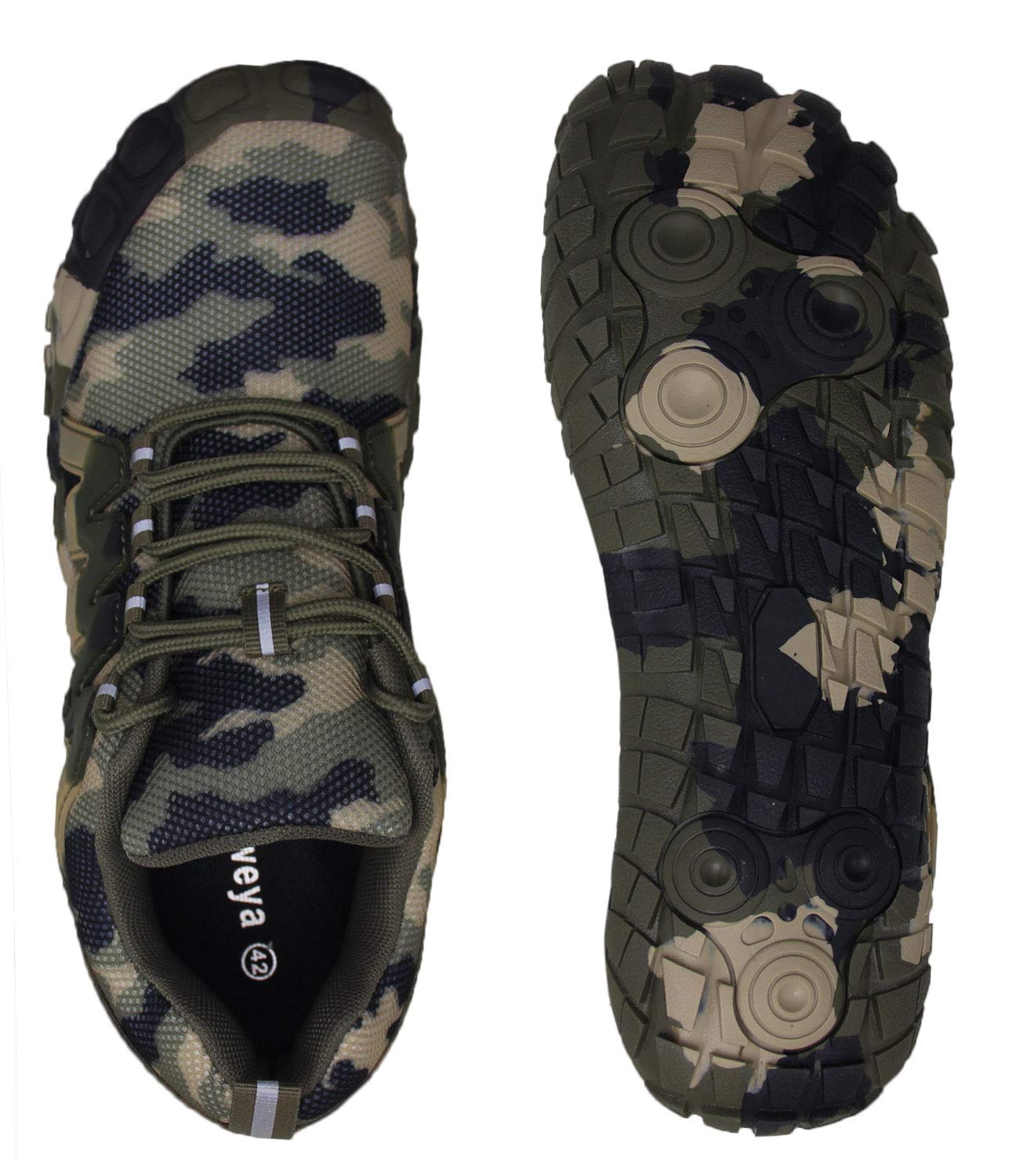 Weweya Barefoot Shoes for Men - Minimalist Running & Cross Training Shoes | Lightweight, Flexible & Comfortable for Gym, Trail & Everyday Wear