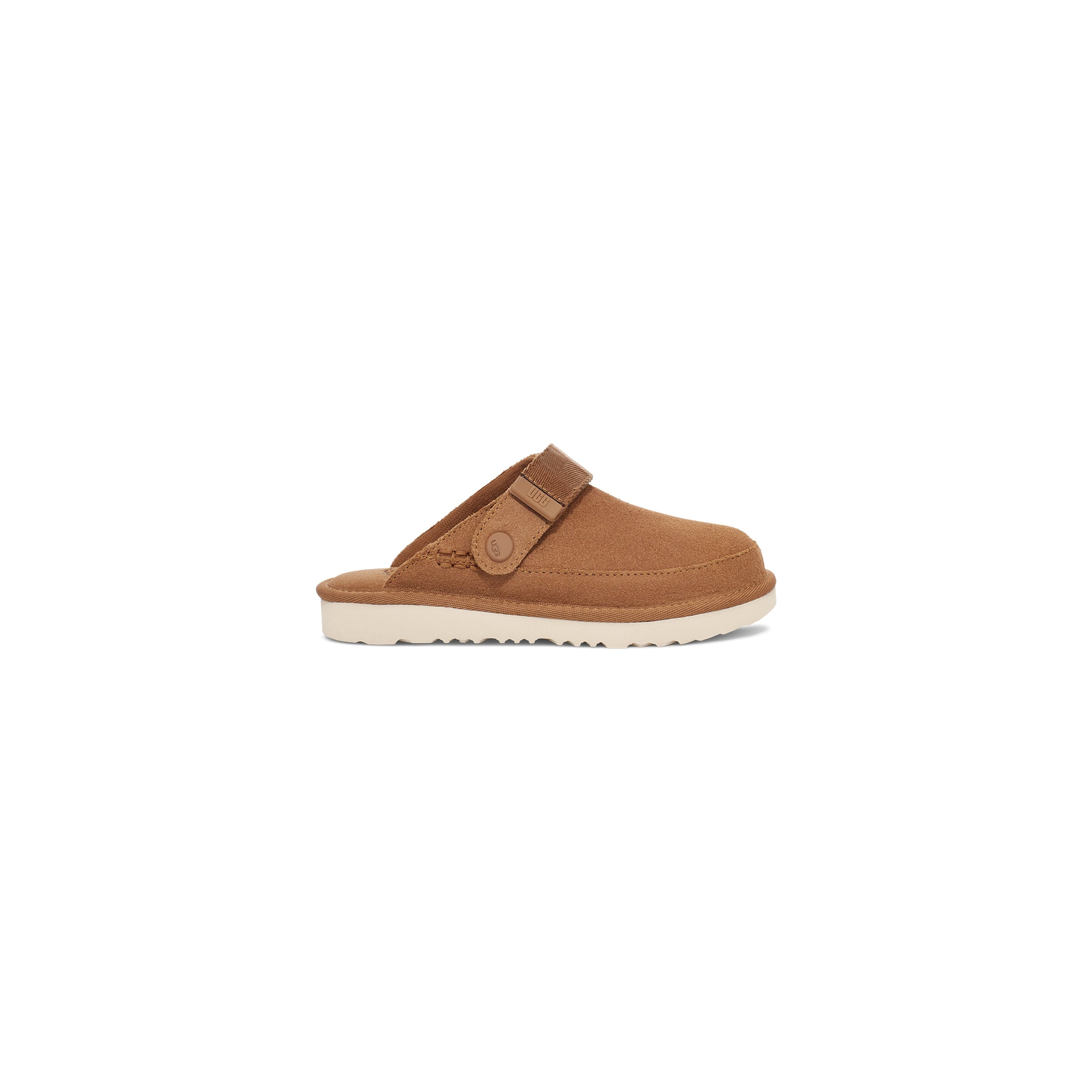 UGG Kid's Goldenstar Clog in Chestnut - Comfortable Kids' Slippers for Indoor & Outdoor Wear - Perfect for Home, School, and Playtime