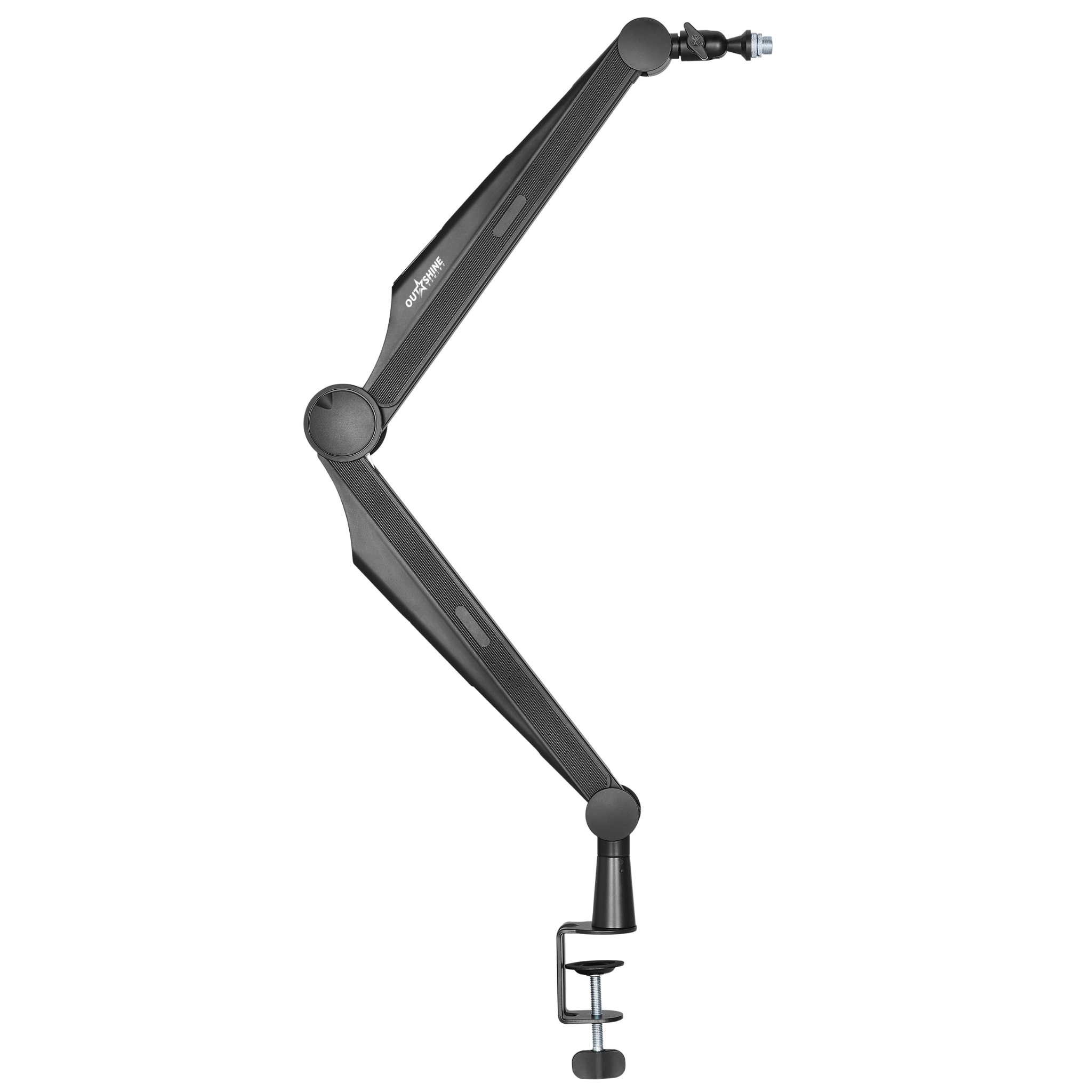 Titan Professional Microphone Boom Arm Stand - Adjustable & Sturdy Studio Mic Mount for Podcasting, Streaming, Gaming & Voice Recording