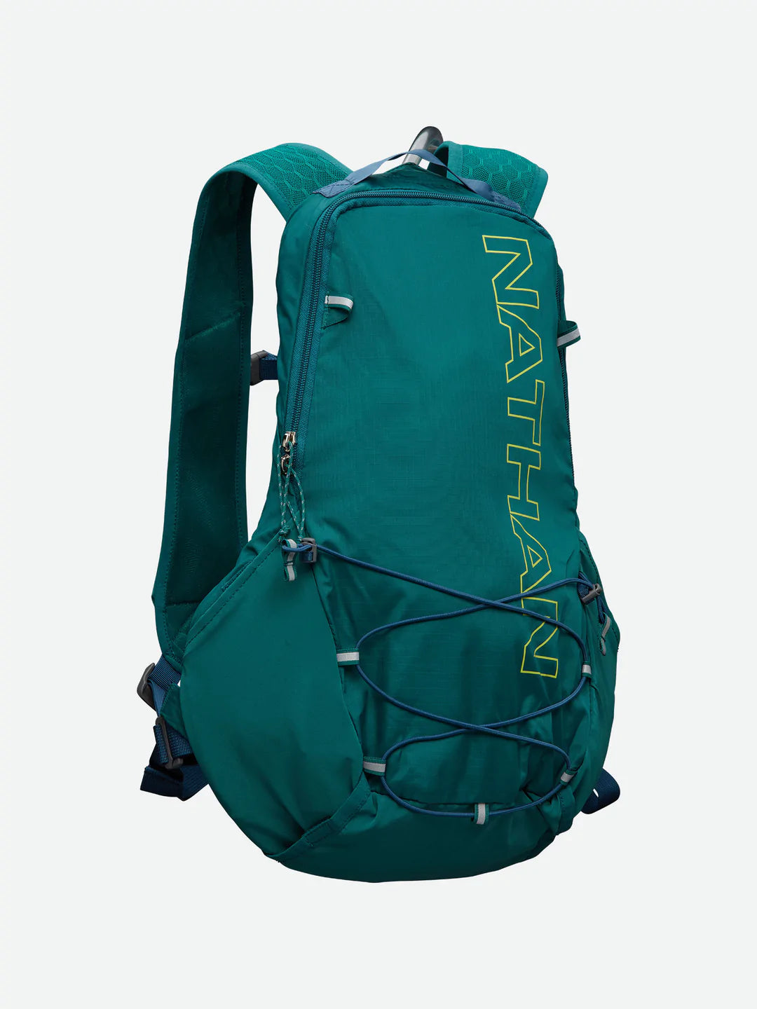 10L Hydration Backpack for Hiking, Running & Biking - Lightweight & Durable Crossover Water Bladder Pack (Storm Green/Lime) - Perfect for Outdoor Adventures, Sports & Travel