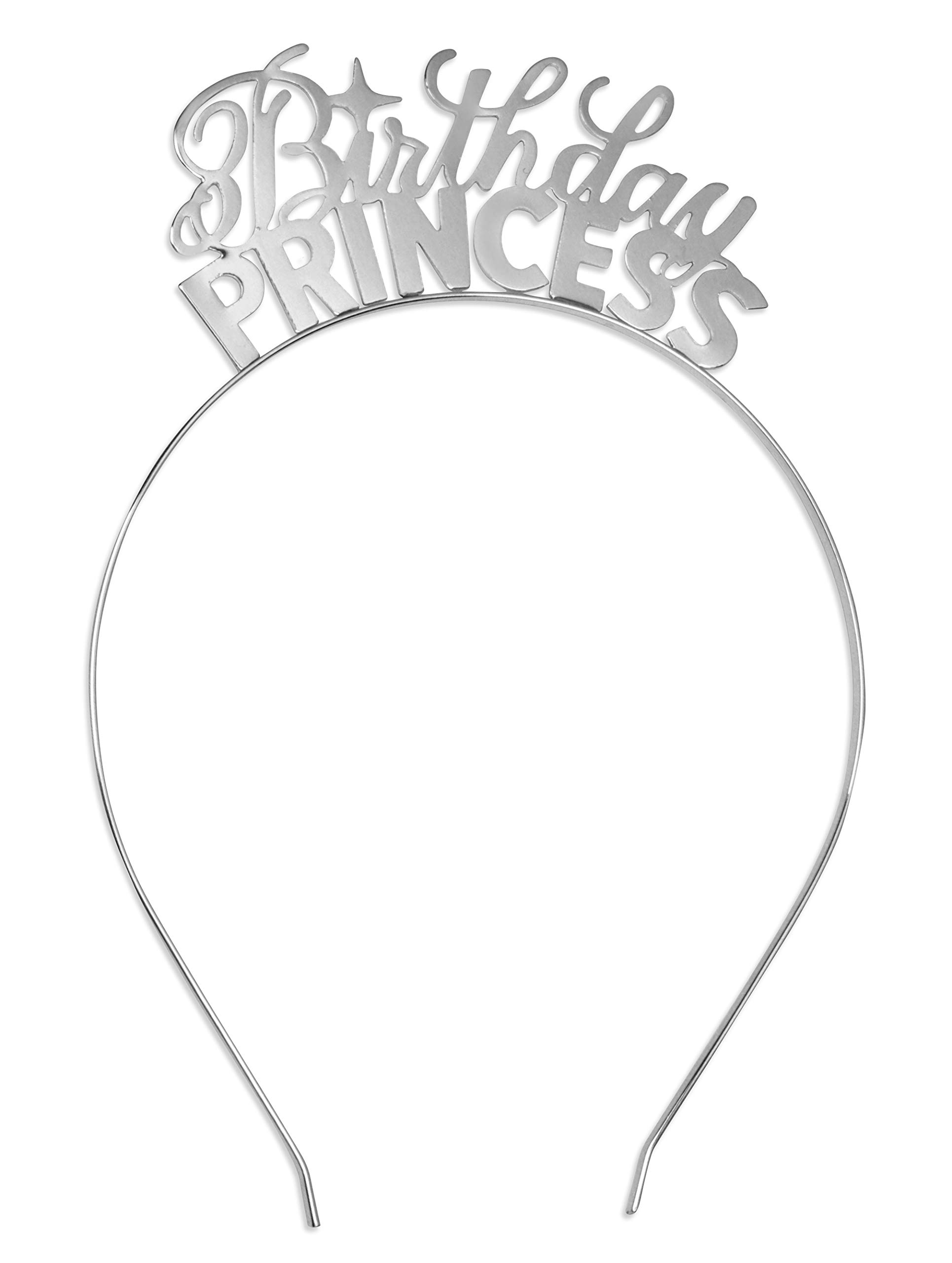 Sparkling Rhinestone Sash & Birthday Princess Crown Set - Elegant Party Headband for Girls - Perfect Birthday Party Gifts & Decorations - Ideal for Princess Themed Parties, Birthday Celebrations and Special Occasions