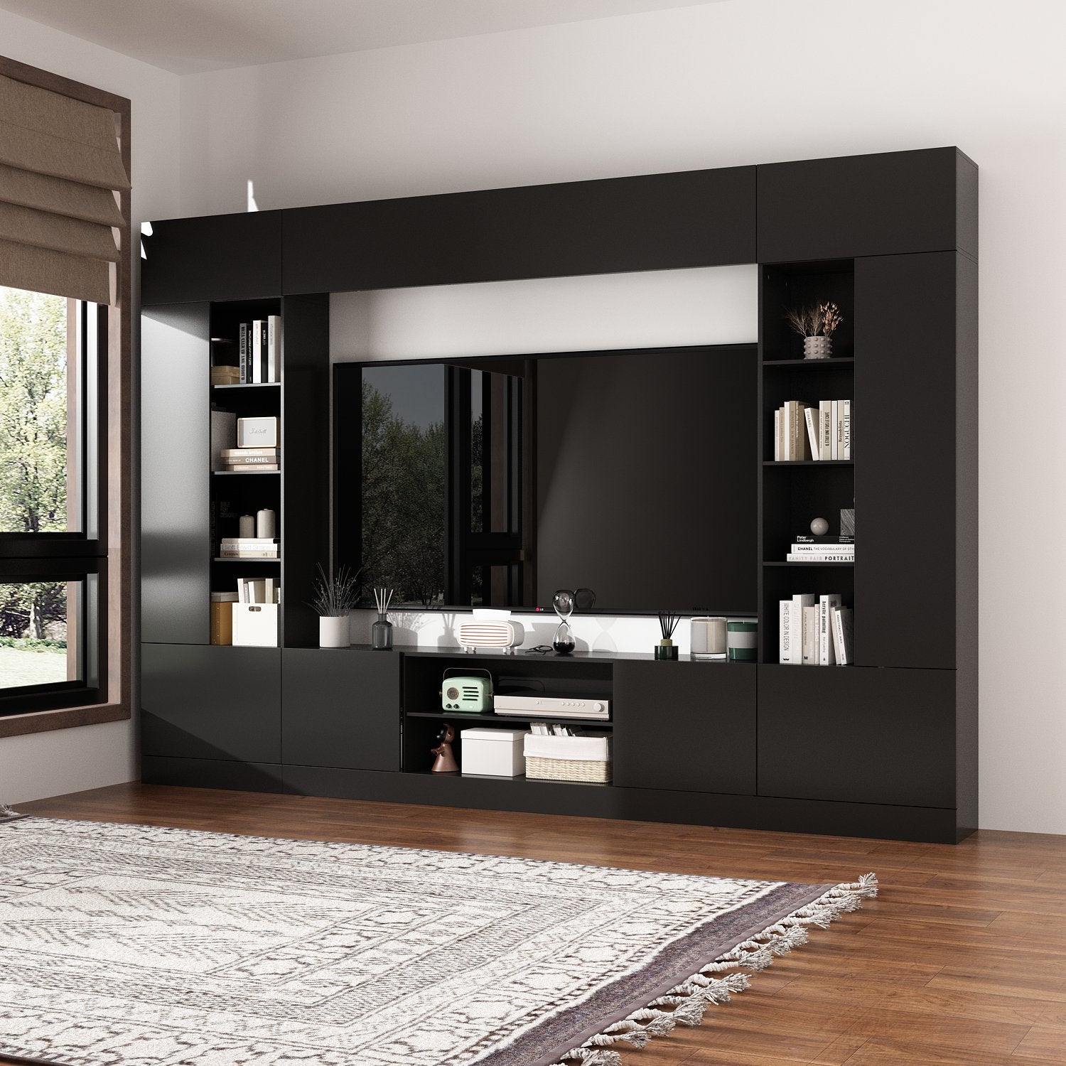 Premium Media Center with Large Storage Capacity - Perfect for Home Entertainment & Digital Organization