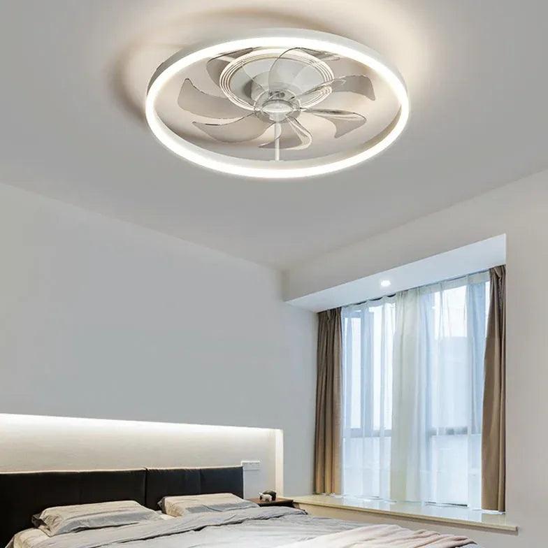 Modern Ring Shaped LED Pendant Light - Dimmable Hanging Ceiling Lamp for Bedroom, Living Room & Dining Room | Energy Efficient Home Decor Lighting for Cozy Ambiance