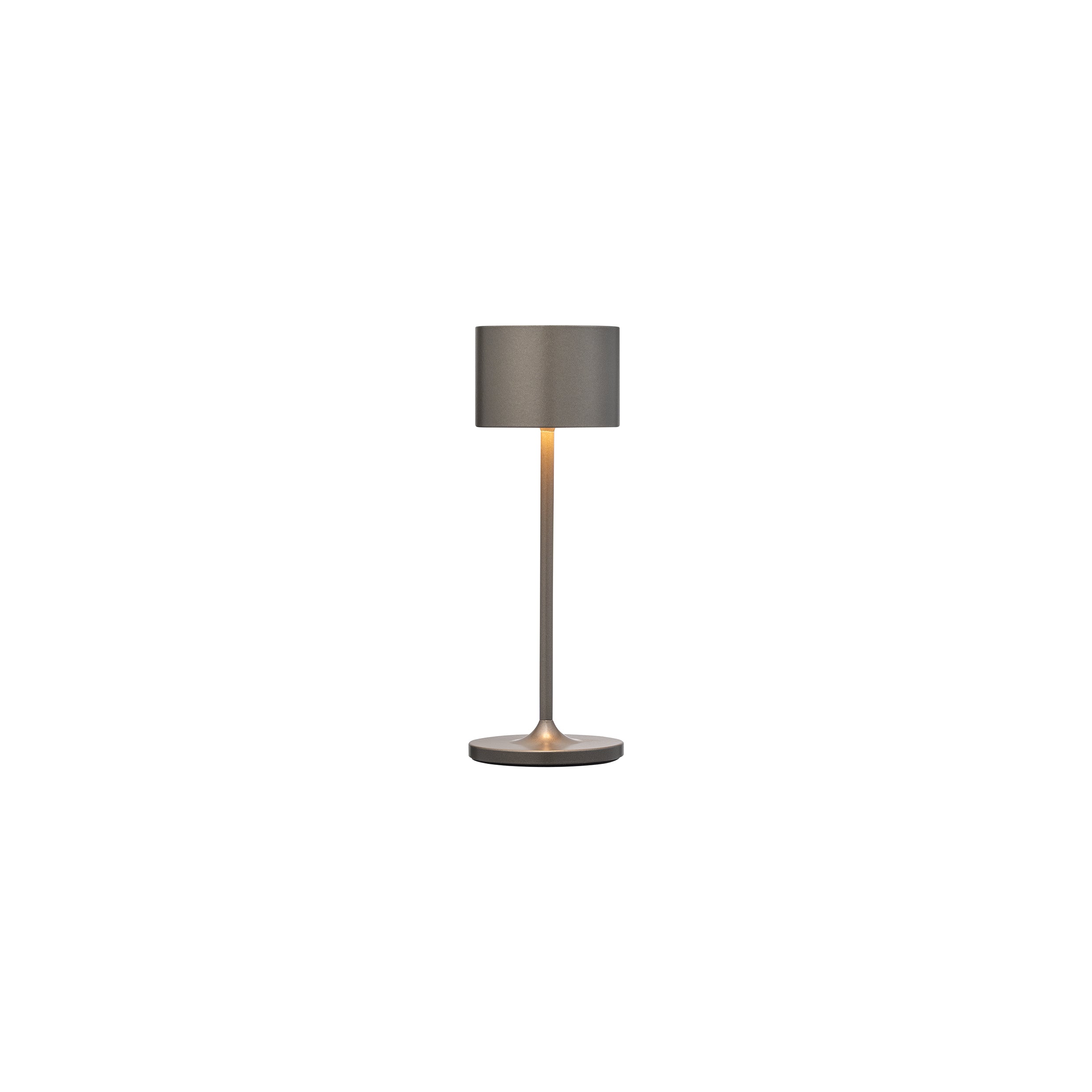 FAROL Rechargeable LED Mini Lamp - Portable, Metallic Finish, Bright Light for Camping, Emergency, and Outdoor Adventures