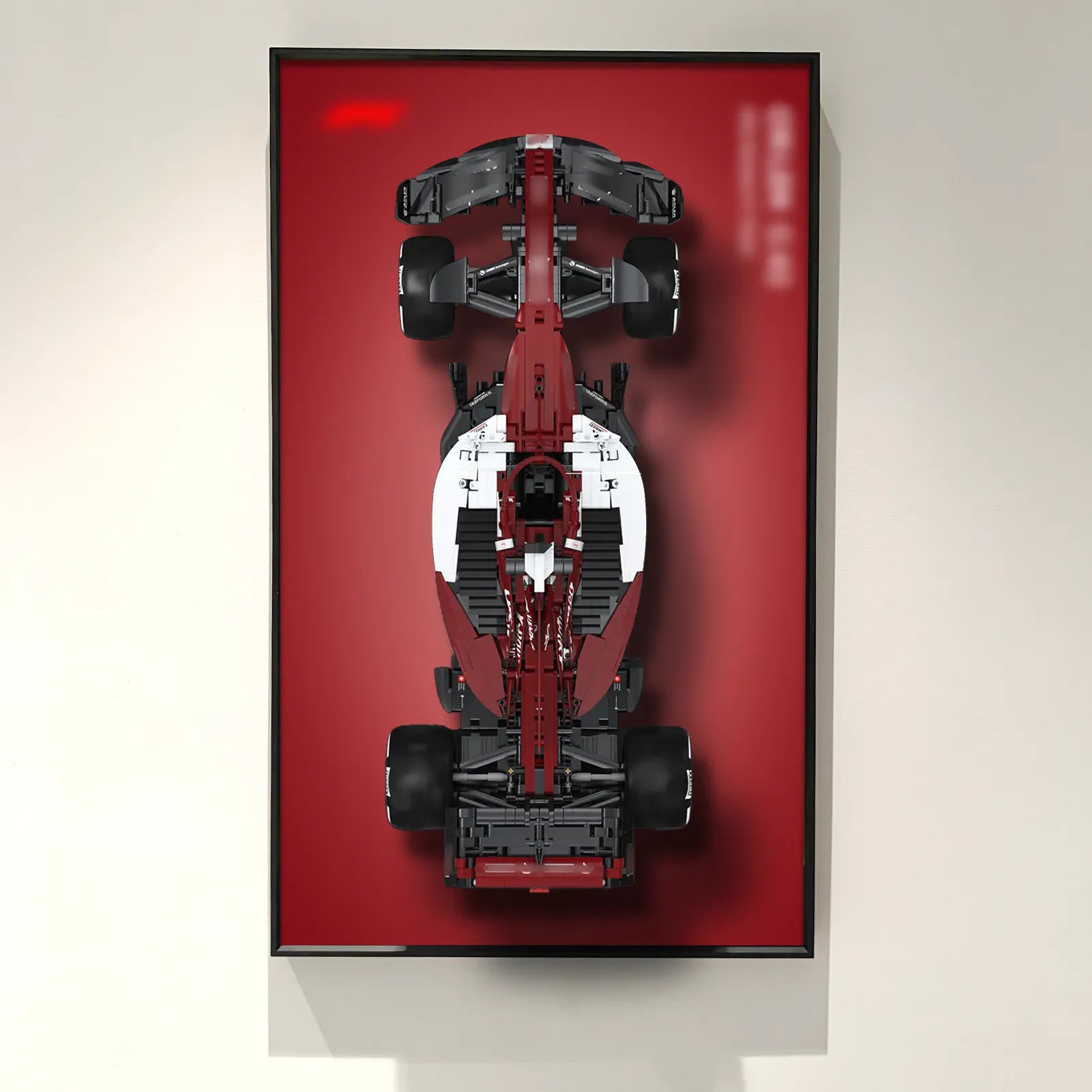 Alfa Romeo F1 Team ORLEN C42 C64005 Display Wall Mount - Premium Formula 1 Memorabilia for Home & Office Decor - Perfect for Racing Fans & Collectors