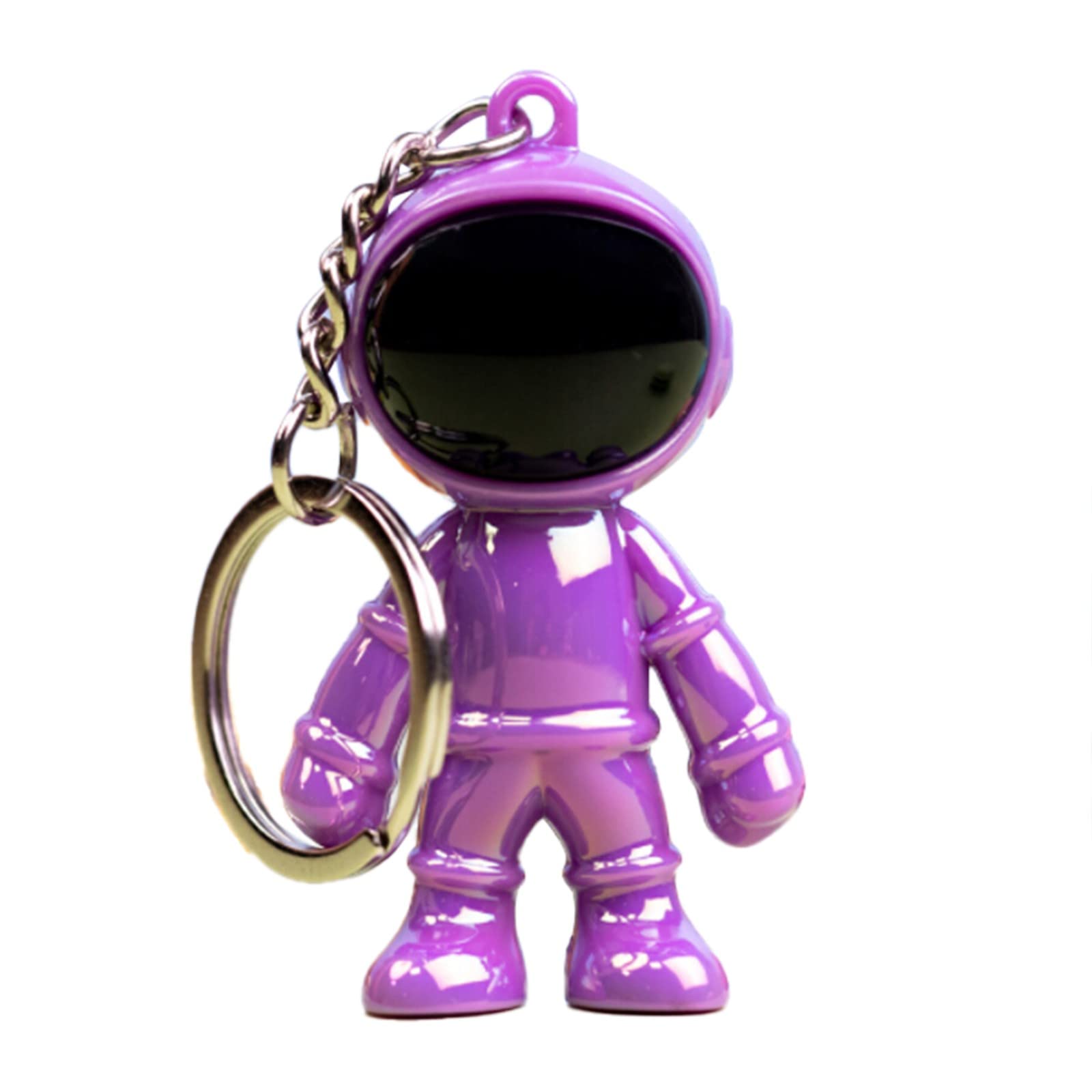 Vintage Astronaut Keychain - Space-Themed Car Keyring & Purse Charm - Perfect for Gifts, Bags, and Coin Purses | Ideal for Sci-Fi Fans, Space Enthusiasts, and Unique Accessory Lovers