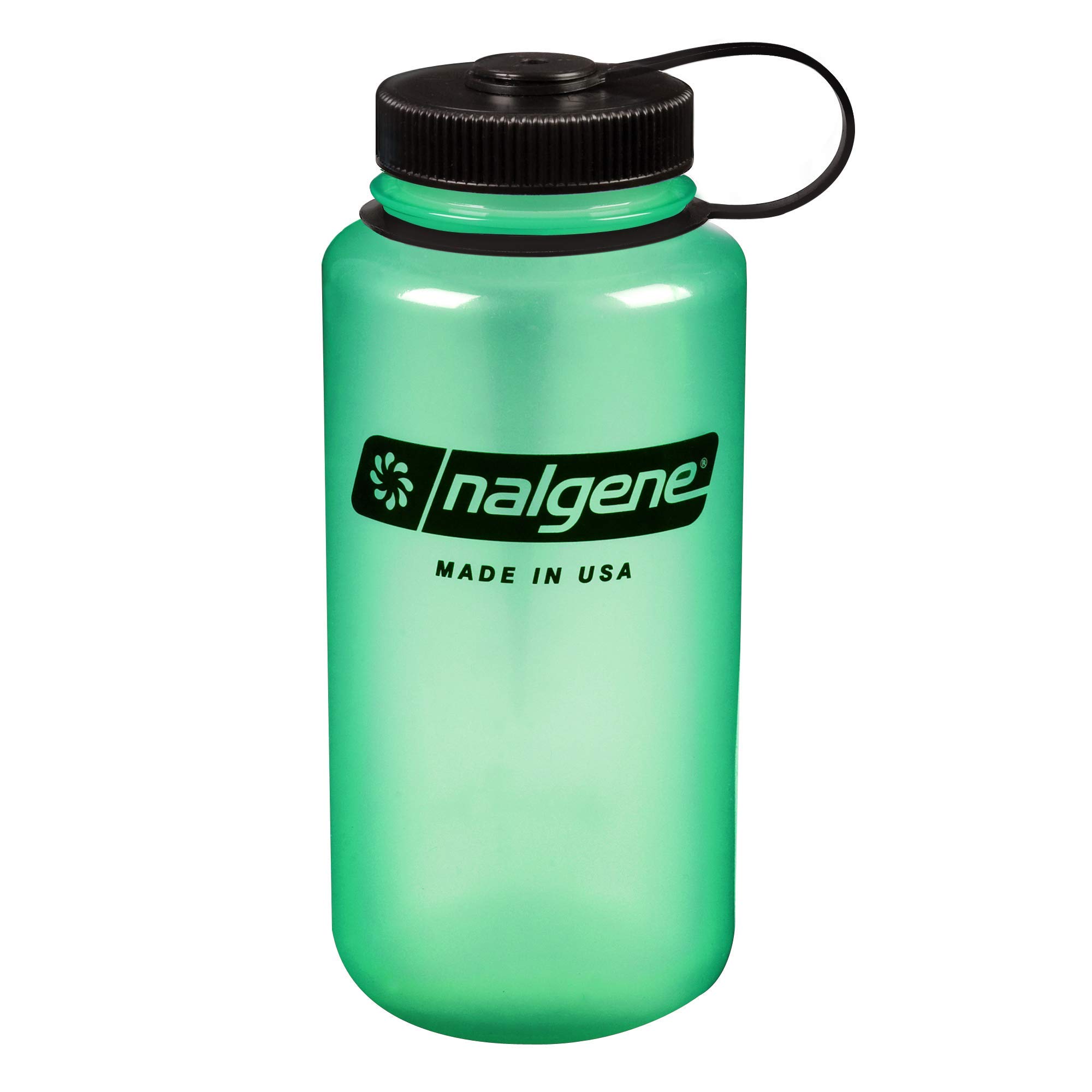 Nalgene Wide Mouth Water Bottle 32oz BPA-Free Leak Proof Tritan Plastic - Perfect for Hiking, Gym & Outdoor Activities