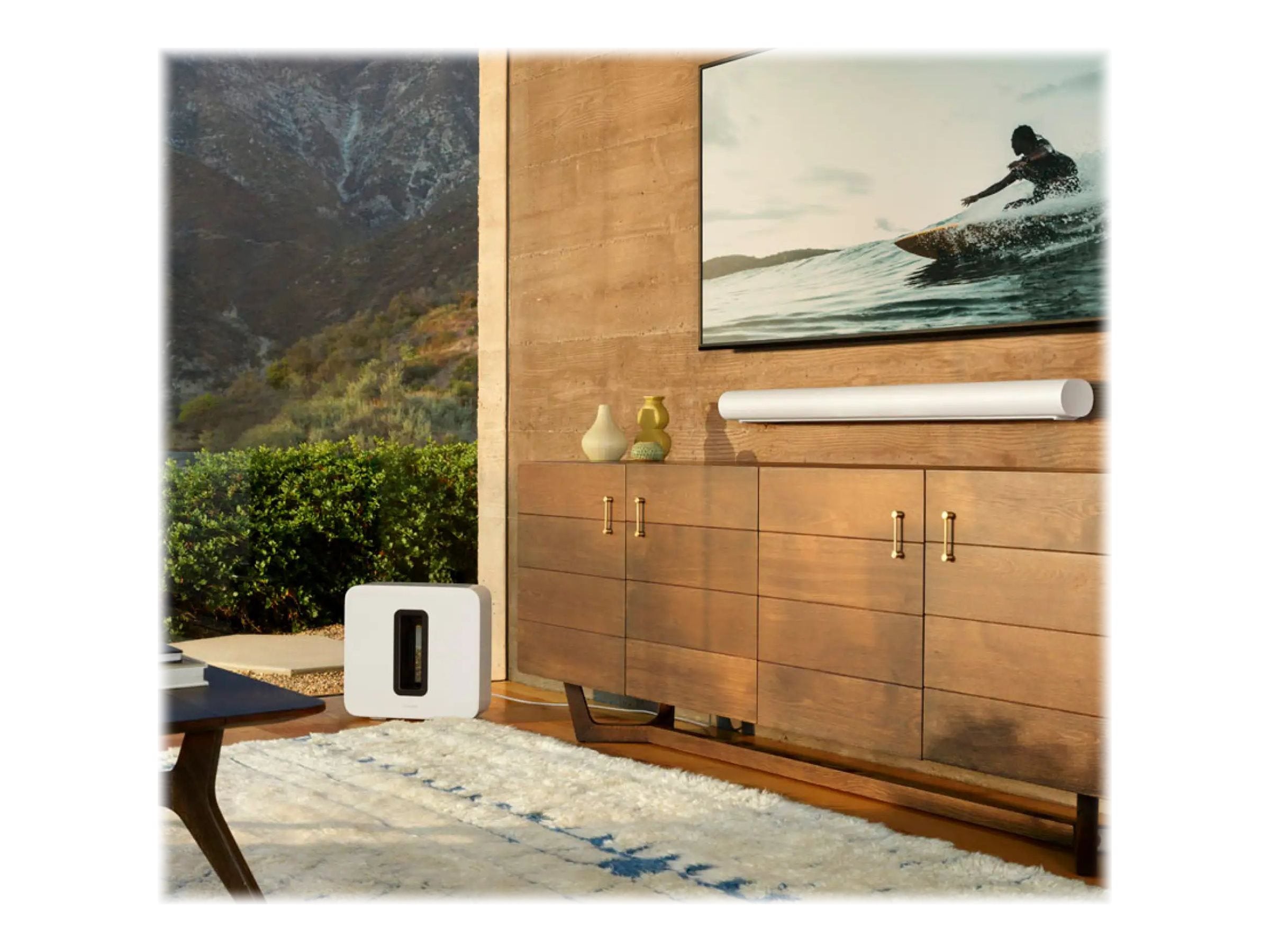 Sonos Sub (Gen 3) - Wireless Subwoofer for Home Theater & Music - Deep Bass Sound System for Movies, Gaming & Streaming - Compatible with Sonos Speakers