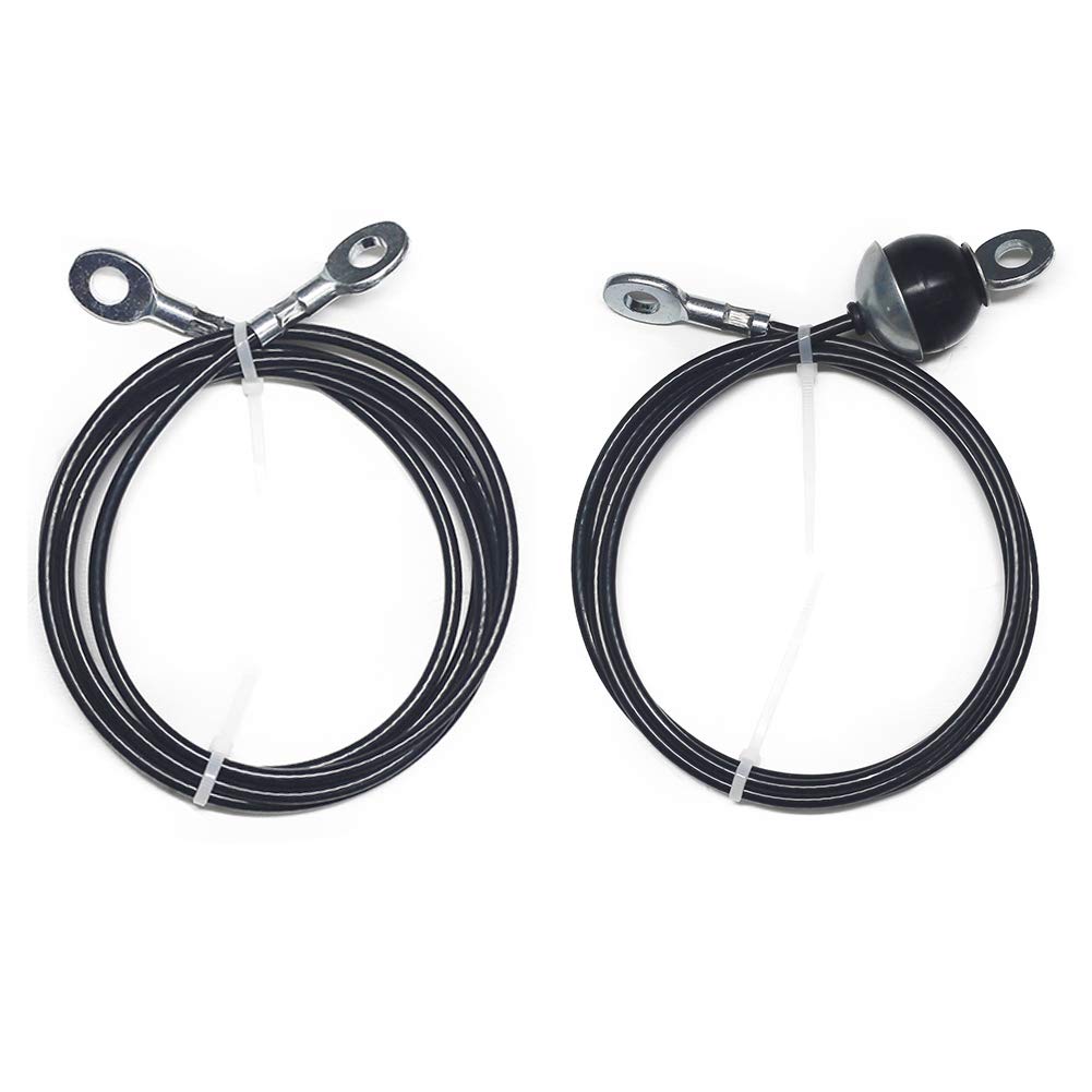 SYL Fitness Gym Replacement Cable - Heavy Duty Steel Wire Rope for Home Gym Cable Pulley Machine Accessories - Perfect for Strength Training, CrossFit & Home Workouts