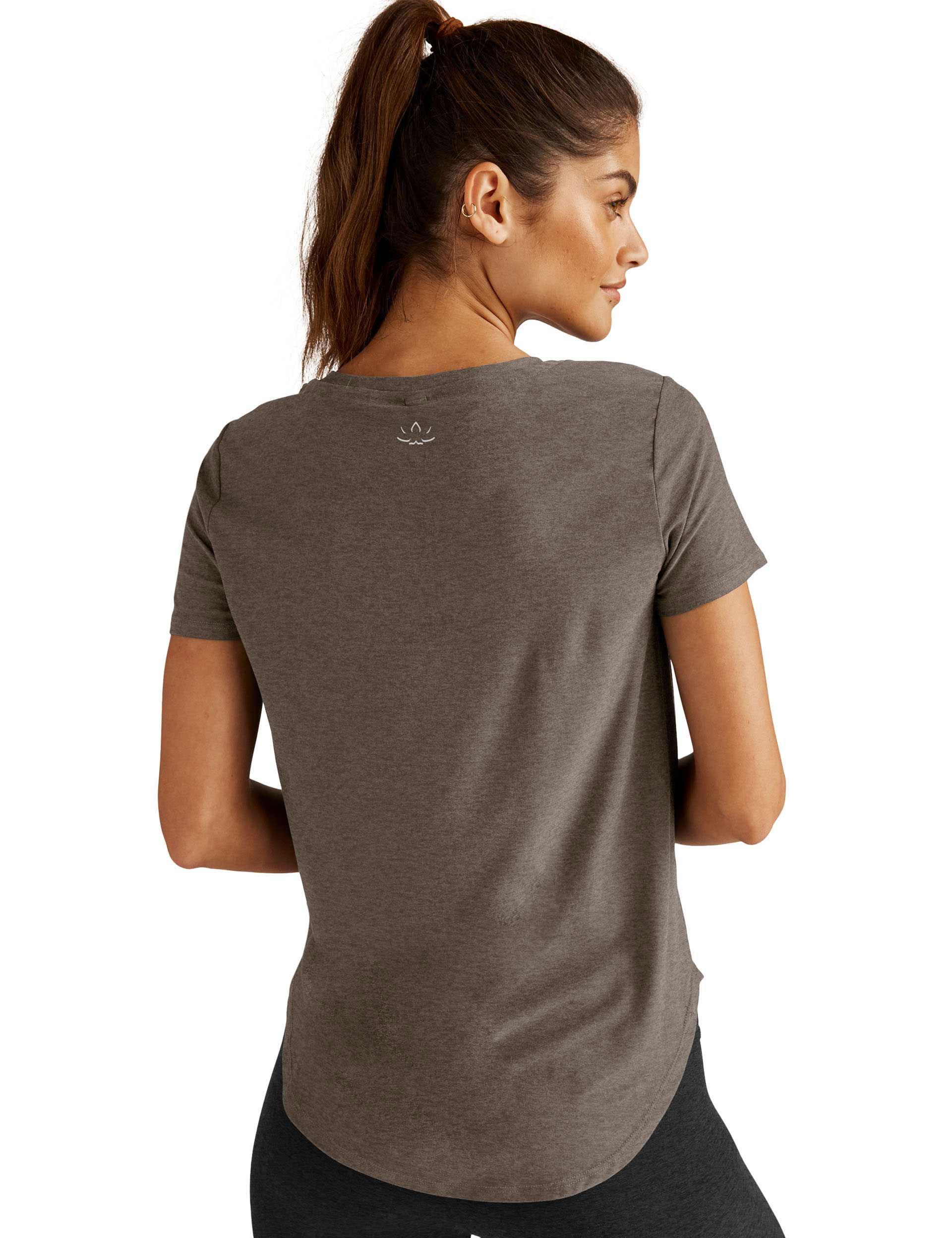 Featherweight On The Down Low Tee - Soft Umber Heather | Lightweight Comfort T-Shirt for Men | Perfect for Casual Wear, Gym & Everyday Outfits