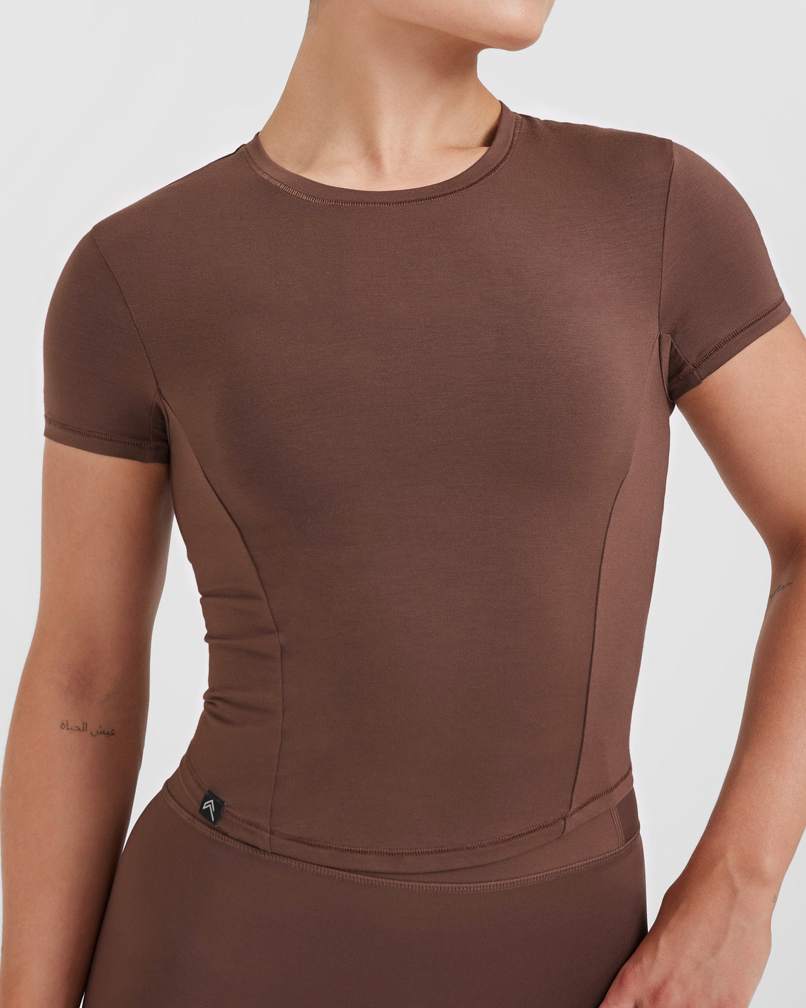 Mellow™ Soft Mid Short Sleeve T-Shirt for Men | Comfortable Casual Cotton Tee | Chestnut Brown | Perfect for Everyday Wear, Weekend Outings & Relaxing at Home