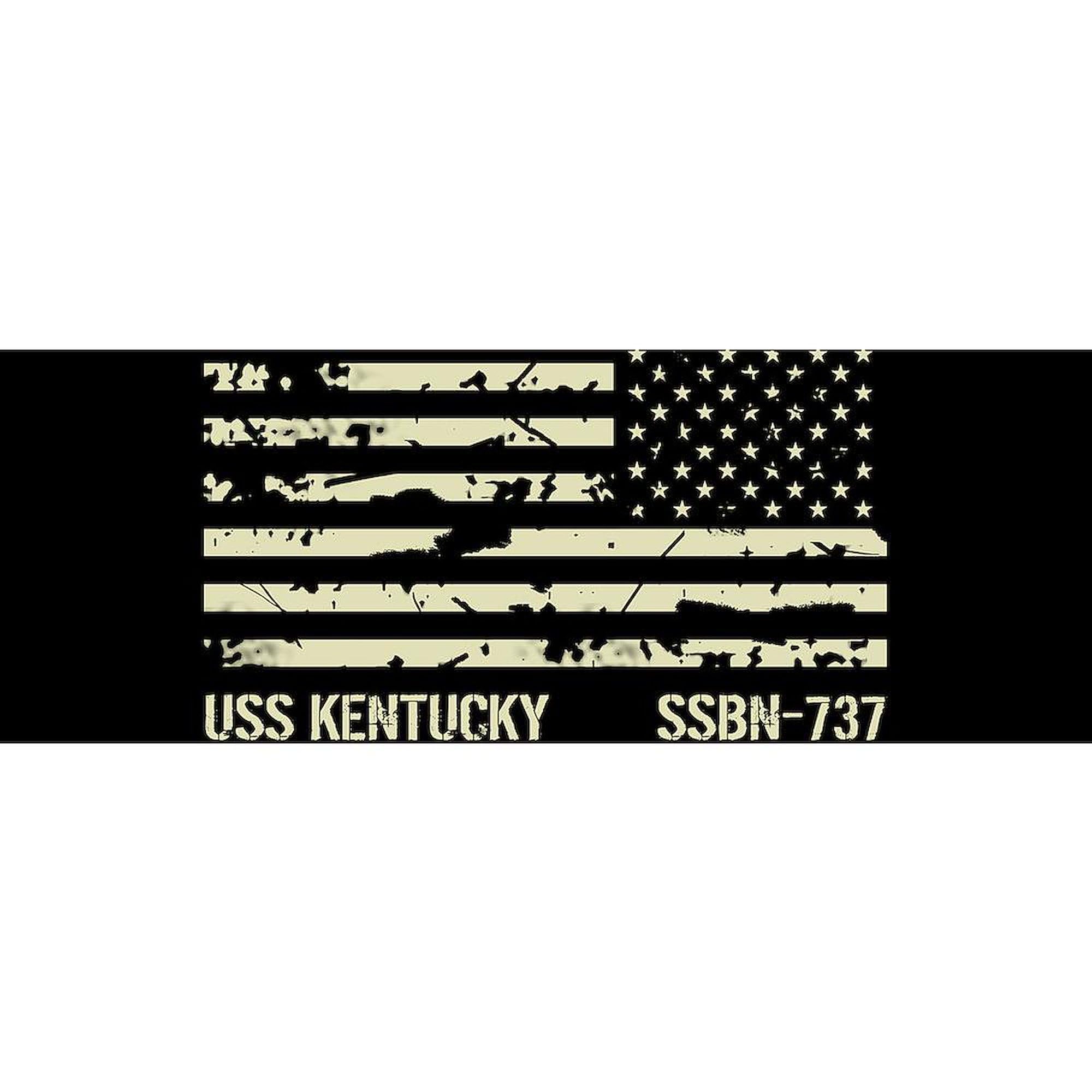 USS Kentucky 15 oz Ceramic Coffee Mug - Navy Themed Gift for Military & Veterans - Perfect for Home, Office & Military Appreciation Gifts