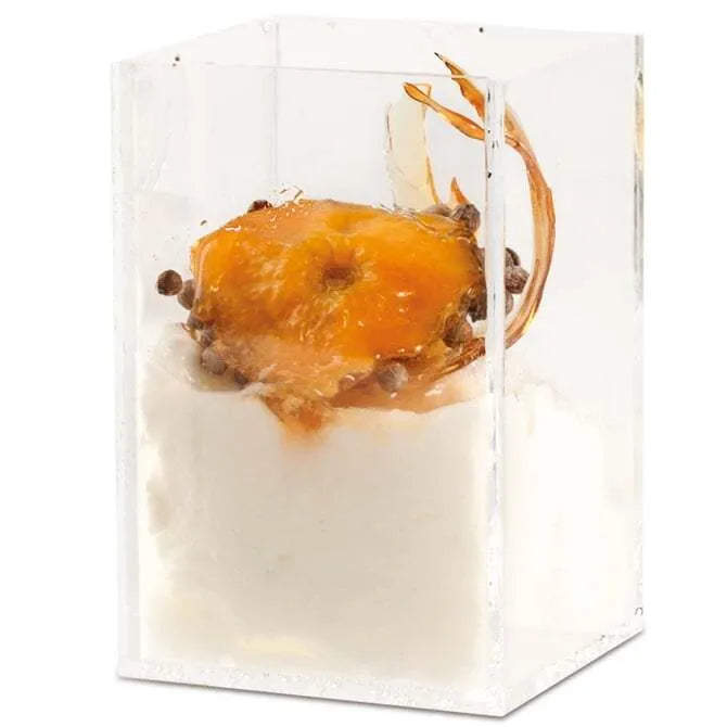 Comatec Square Stackable Glass 2.5oz - Premium Tempered Glass Shot Glasses for Cocktails, Whiskey, and Liquor - Perfect for Home Bars, Parties, and Gifts