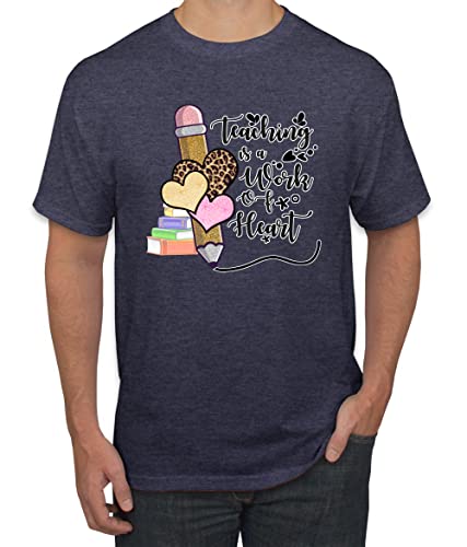 Vintage Heather Navy