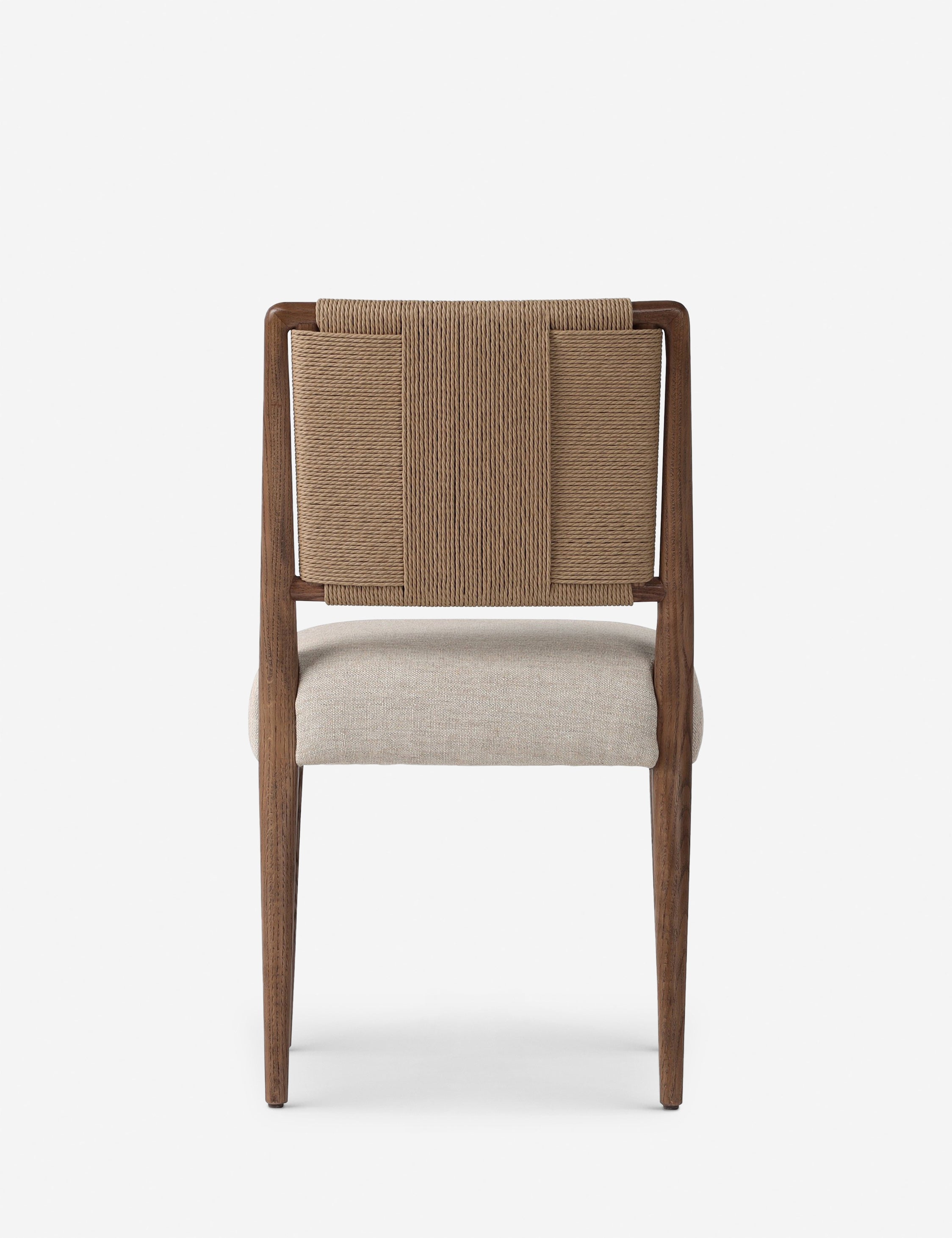 Fenmore Modern Dining Chair Set of 2 - Comfortable Kitchen Chairs with Padded Seat - Sturdy Wooden Dining Room Chairs for Home, Restaurant & Office Use