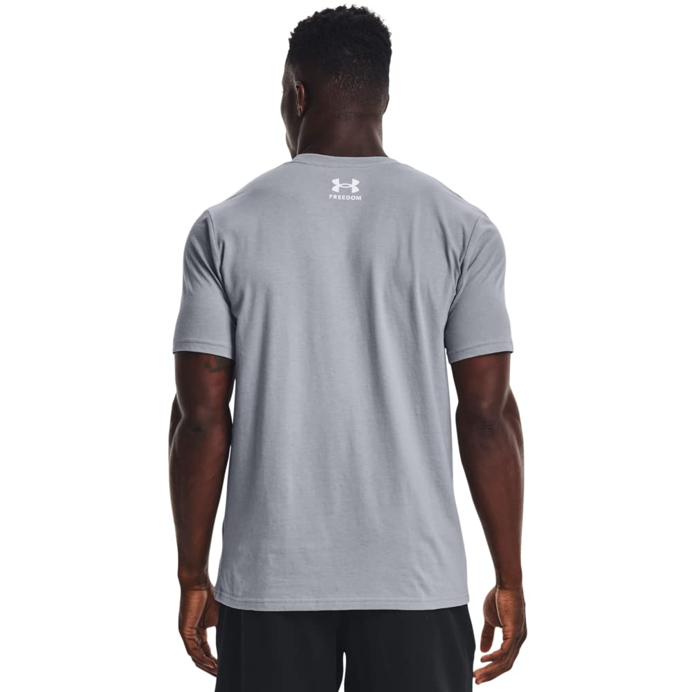Under Armour Men's Freedom Hook Short Sleeve T-Shirt - Moisture Wicking Athletic Shirt for Workout, Running & Gym Training