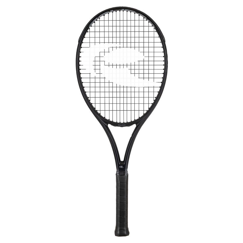 Wilson Blackout 285 Tennis Racquet - Lightweight Carbon Fiber Frame for Power & Control | Perfect for Beginners & Intermediate Players | Indoor & Outdoor Court Play