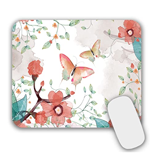 Butterflies and flowers