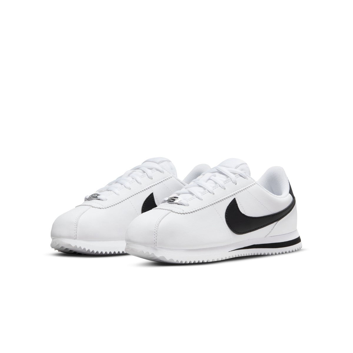 Nike Kids' Cortez Basic Sneakers - White & Lightweight Running Shoes for Boys & Girls - Perfect for School, Sports & Casual Wear