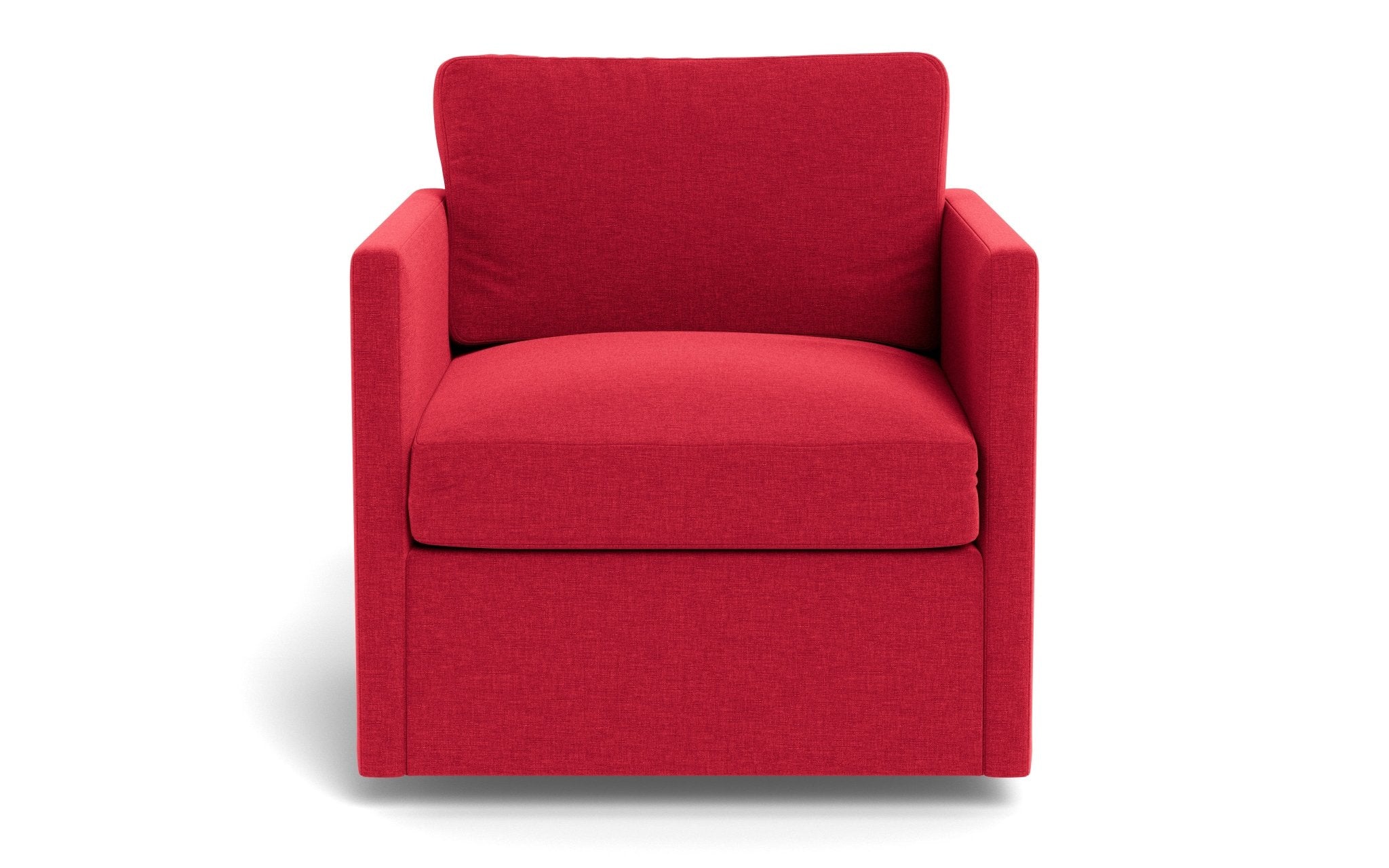 Crestview Swivel Arm Chair - Modern 360-Degree Rotating Lounge Chair with Padded Seat & Backrest - Perfect for Living Room, Office, or Reading Nook