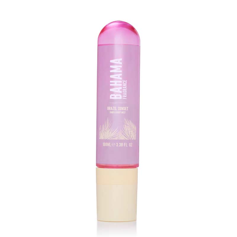Bahama Fragrance Brazil Sunset Hair & Body Mist - Tropical Scented Spray for Women, Long-Lasting Moisturizing Body & Hair Perfume | Perfect for Beach Days, Summer Vacations & Everyday Freshness