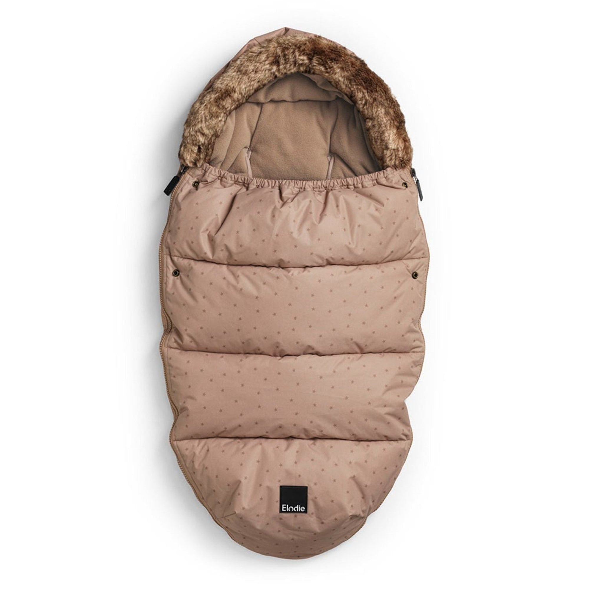 Elodie Details Northern Star Terracotta Footmuff - Warm Baby Stroller Footmuff for Winter, Soft & Cozy Infant Car Seat Liner - Perfect for Strollers, Car Seats, and Outdoor Adventures