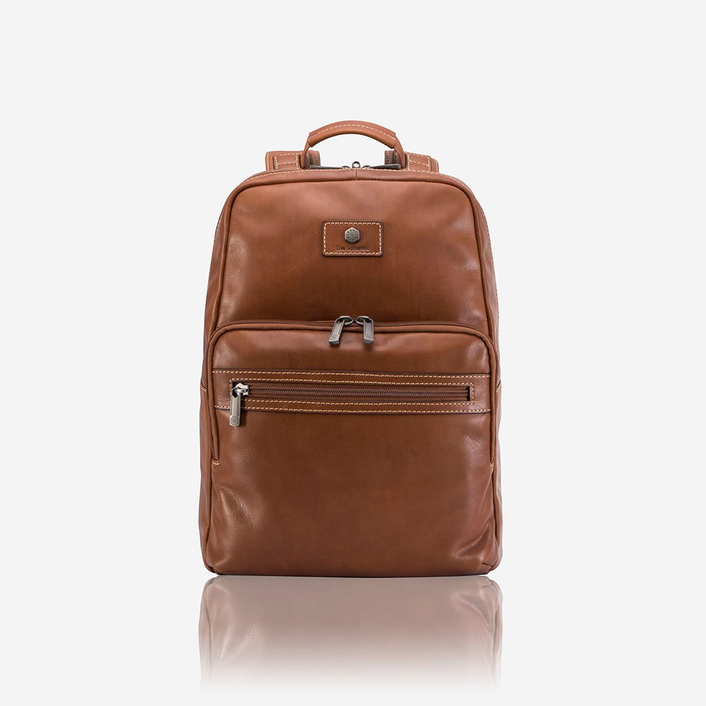 Jekyll & Hide Montana Compact Laptop Backpack 42cm - Lightweight Water-Resistant Business & Travel Backpack for Men & Women - Perfect for Work, Commuting & College