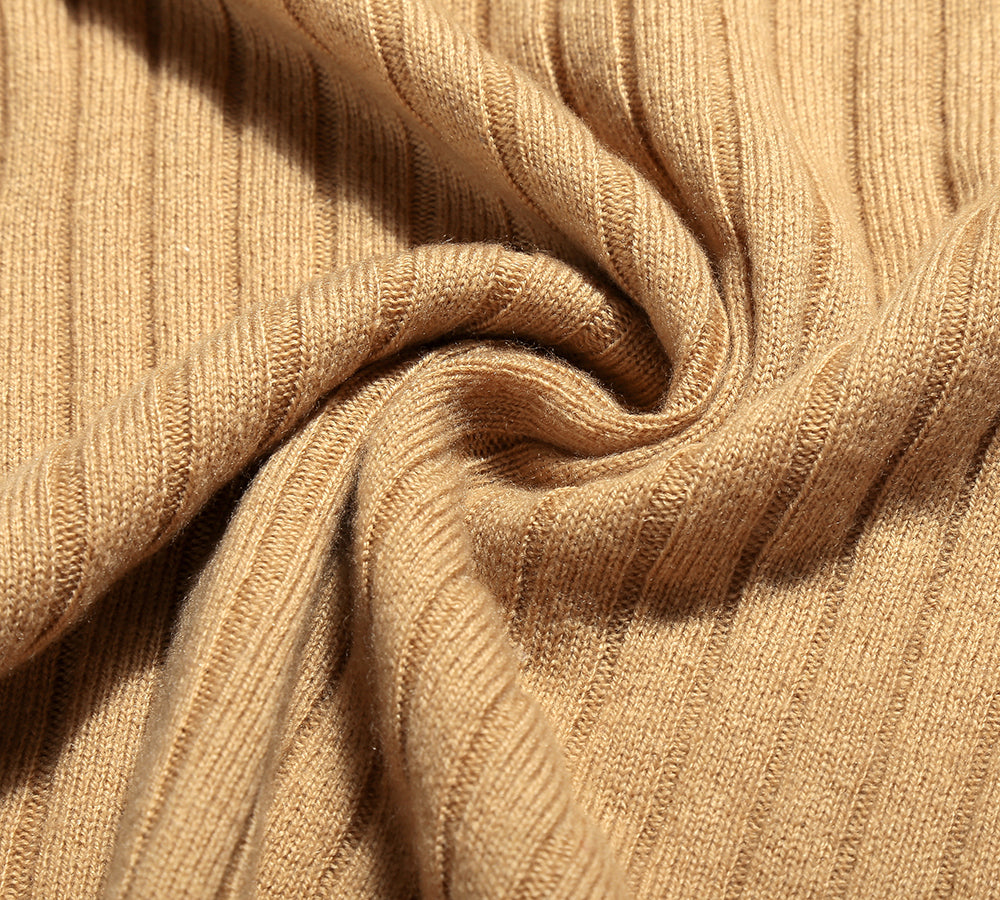 TARRAMARRA® Women's Wool Striped Knit Turtleneck Sweater - Warm & Soft Winter Pullover for Casual Outfits & Office Wear